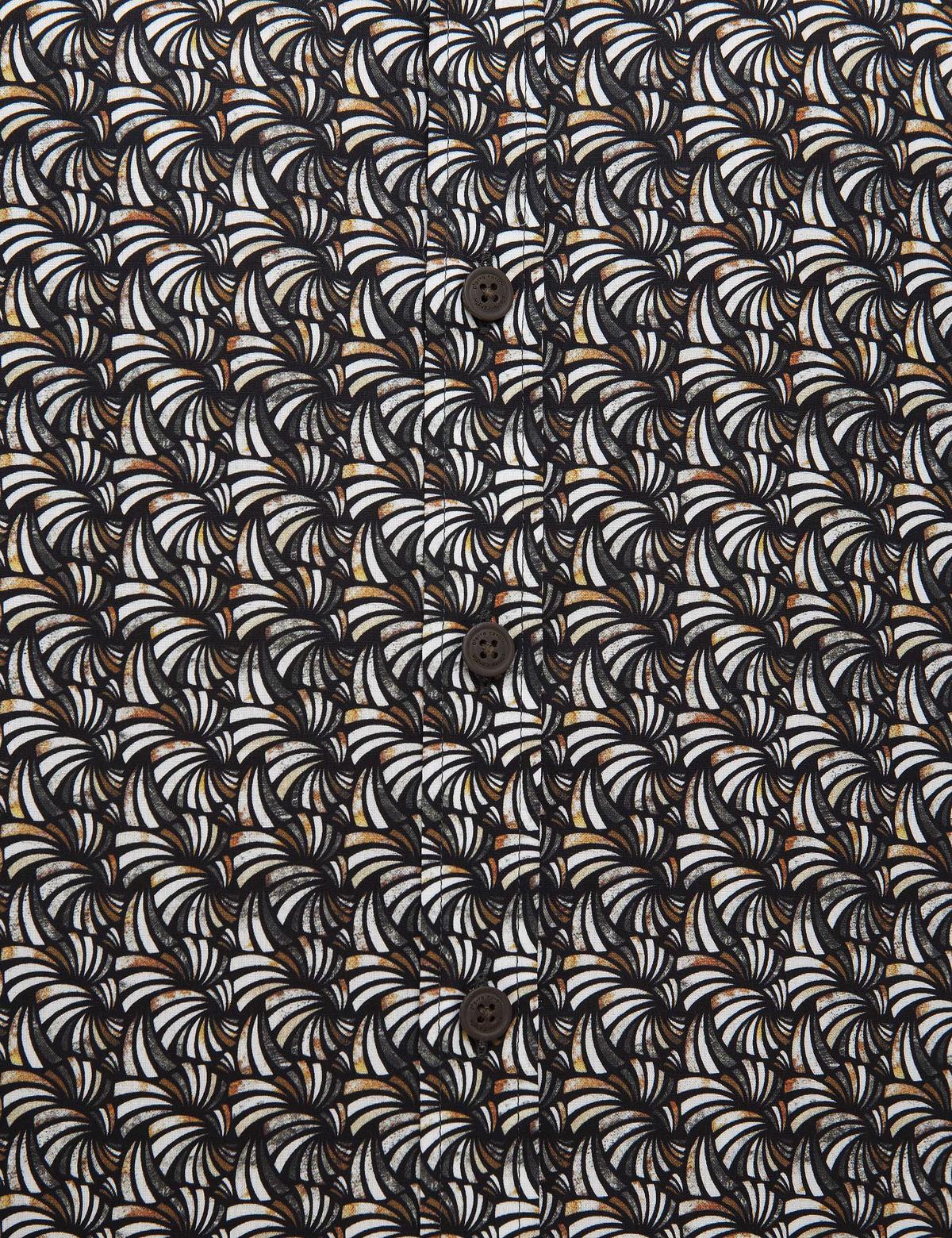 Kahverengi Slim Fit Uzun Kollu Gömlek - 50209320015