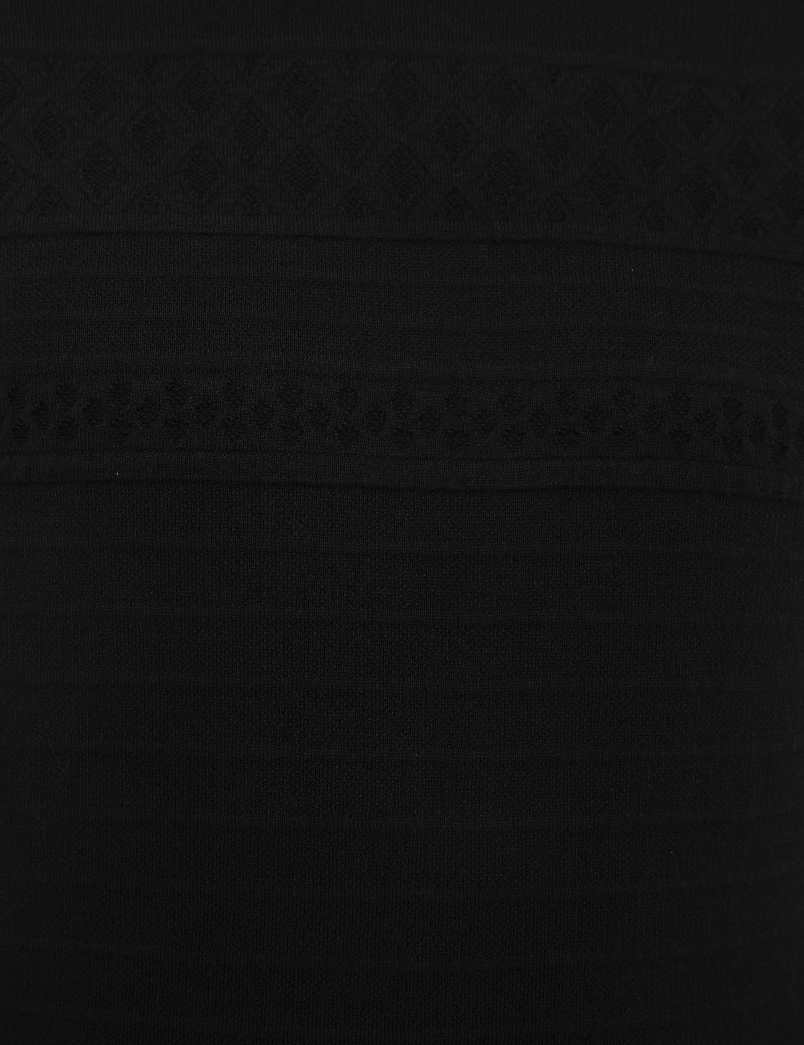 Siyah Slim Fit Kazak