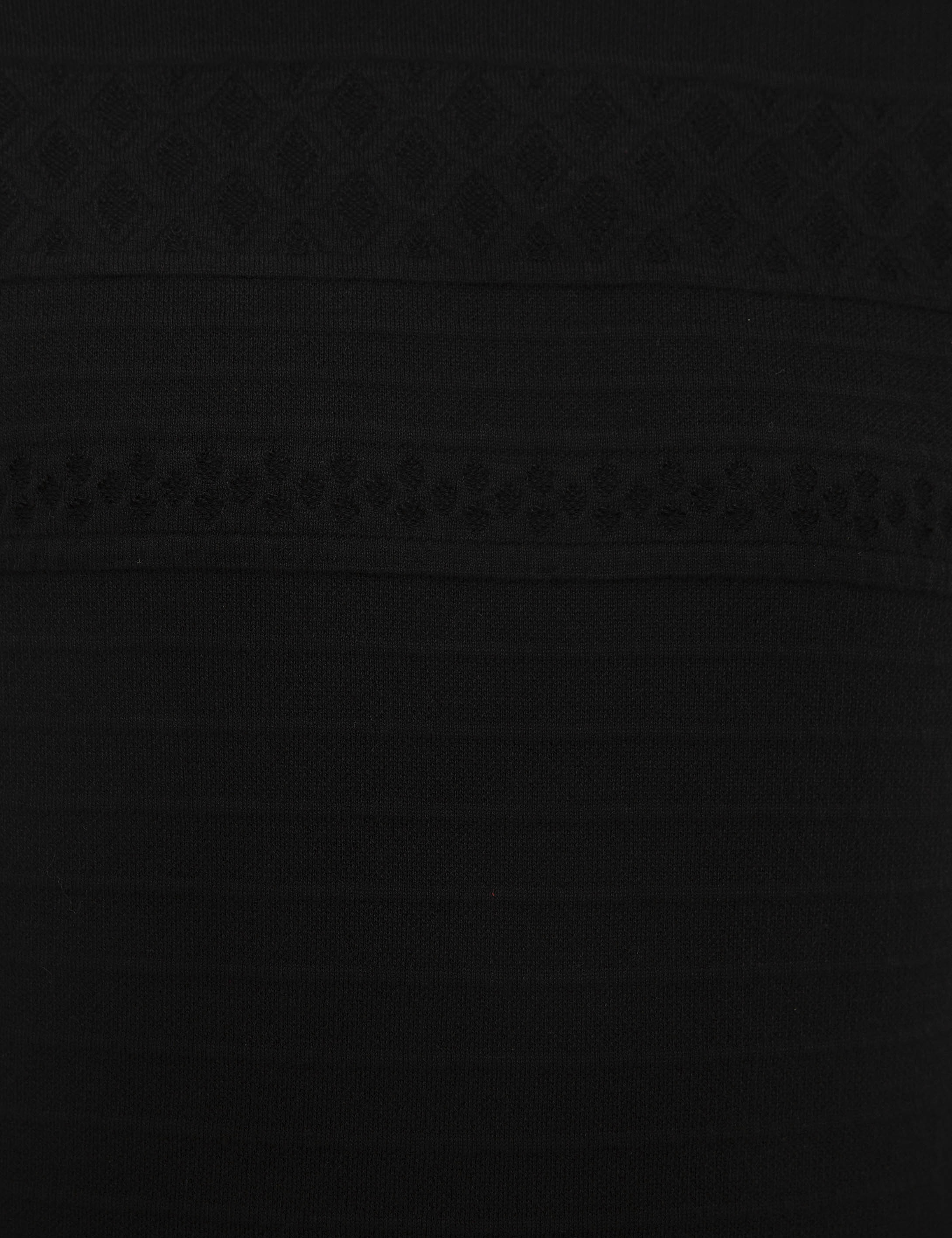 Siyah Slim Fit Kazak - Image 6