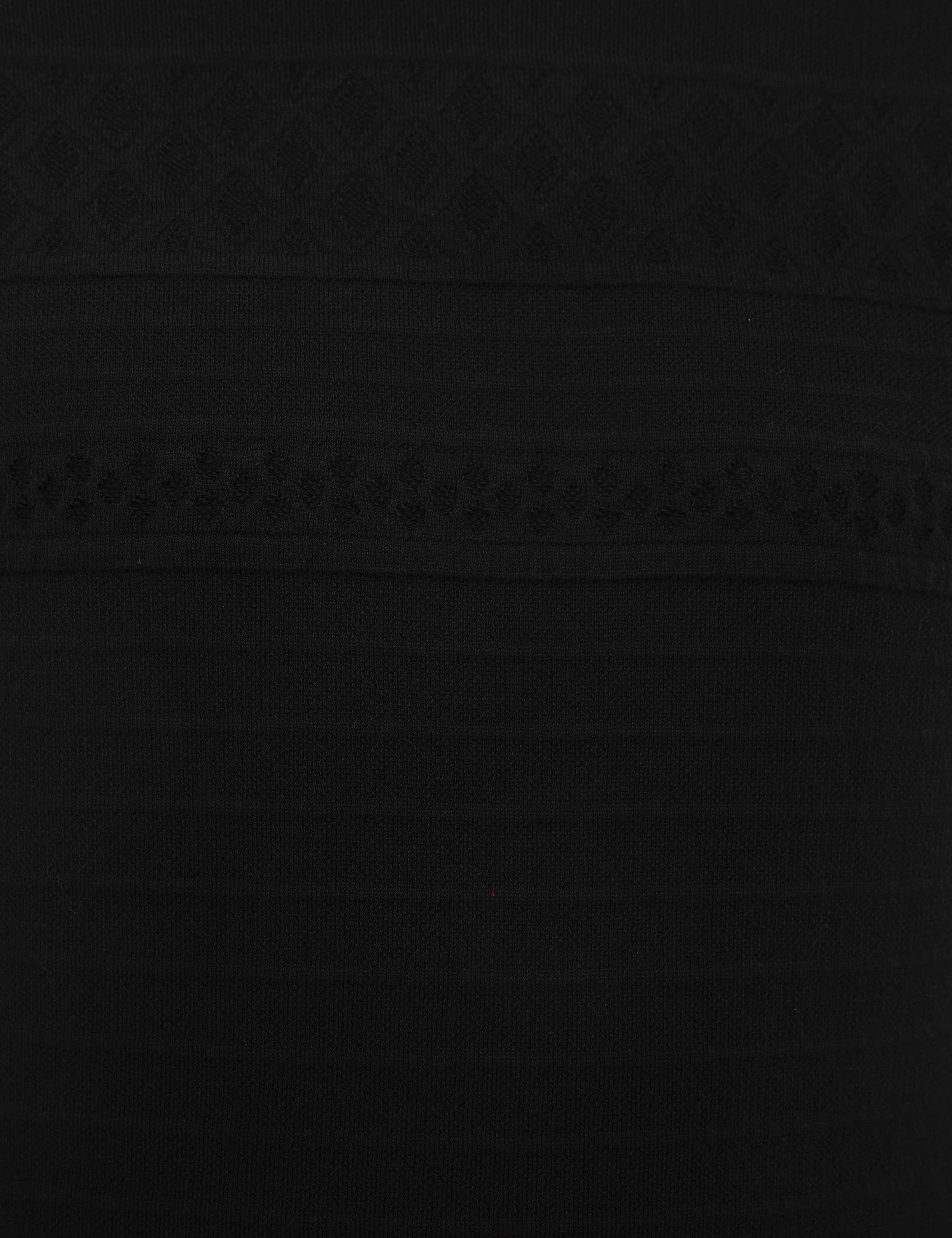 Siyah Slim Fit Kazak