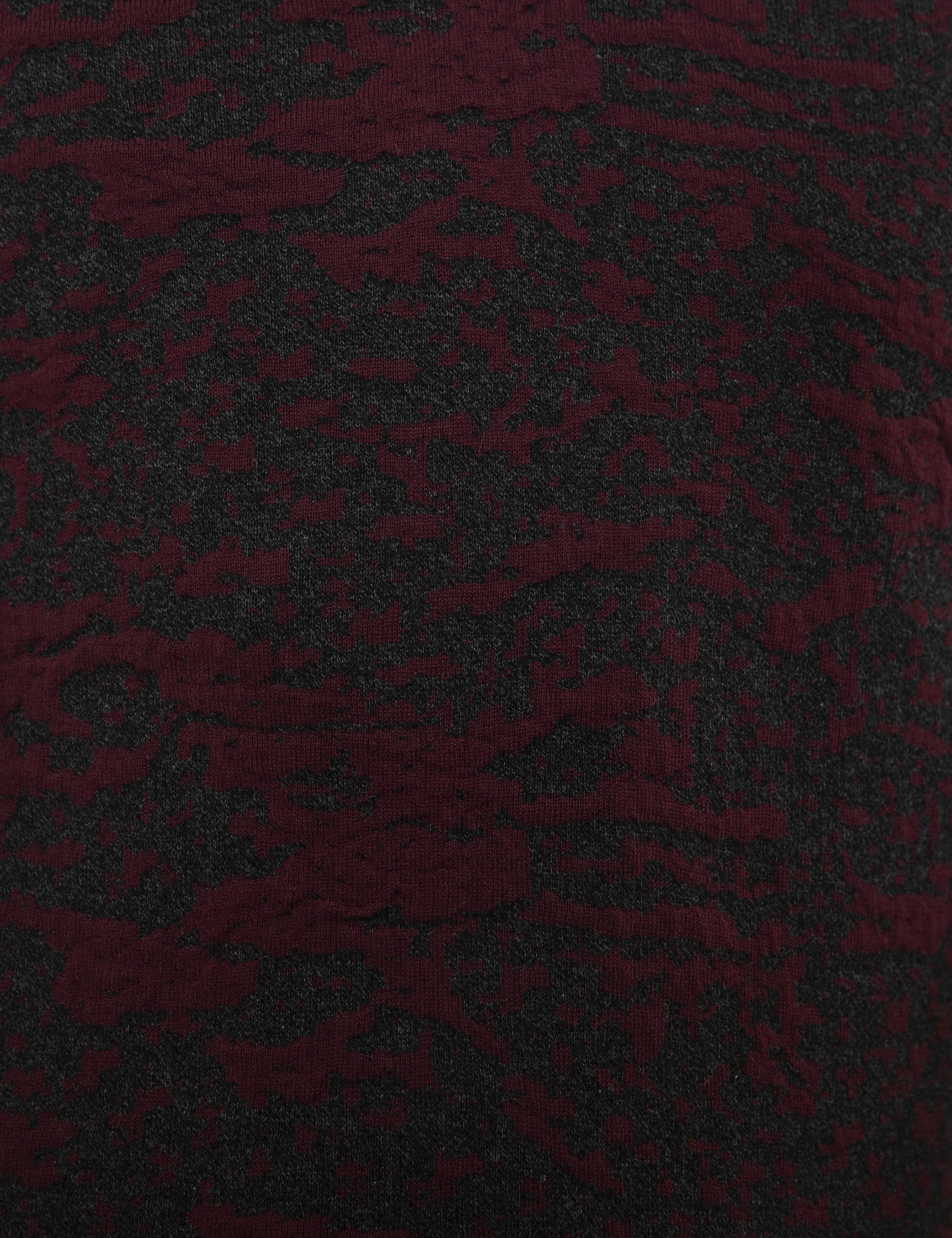 Antrasit Melanj Slim Fit V Yaka Triko Kazak - Image 6