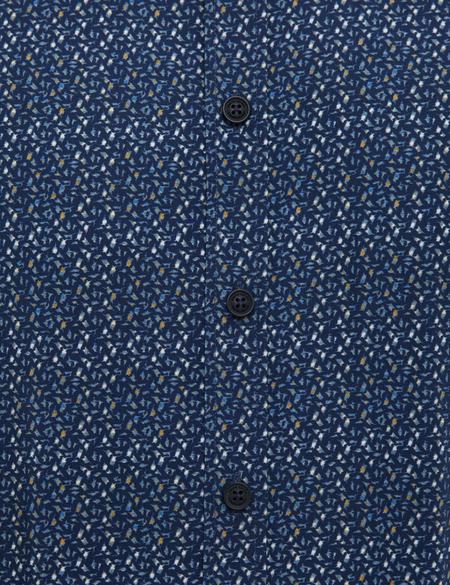 Lacivert Slim Fit Gömlek - 50213644019