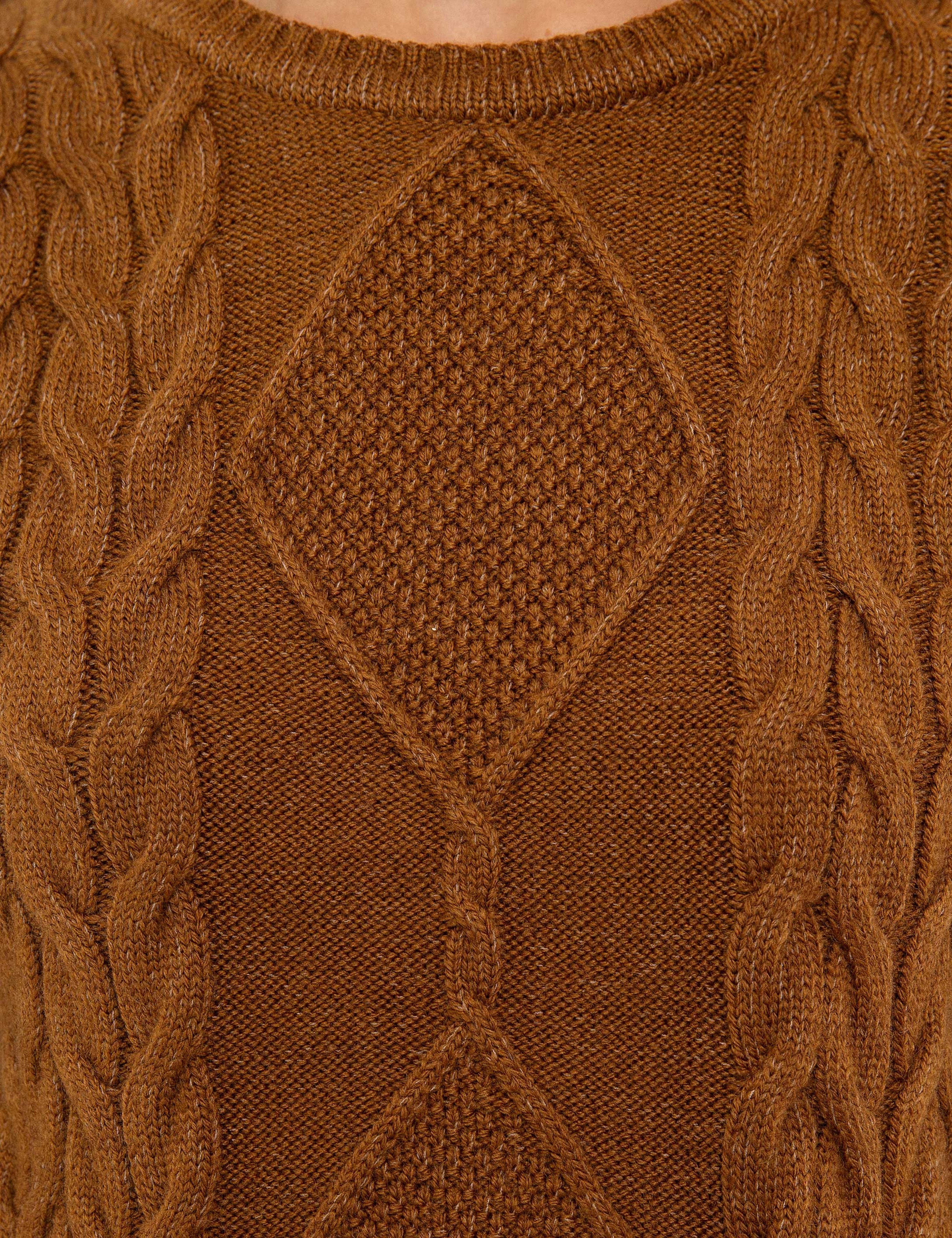 Kahverengi Triko Kazak - Image 6