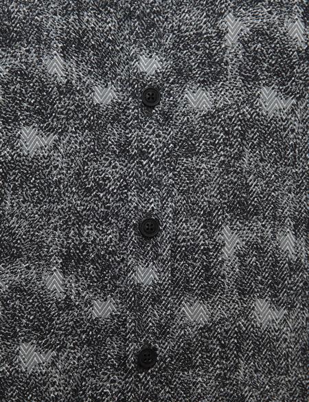 Siyah Slim Fit Uzun Kollu Gömlek - 50209563001