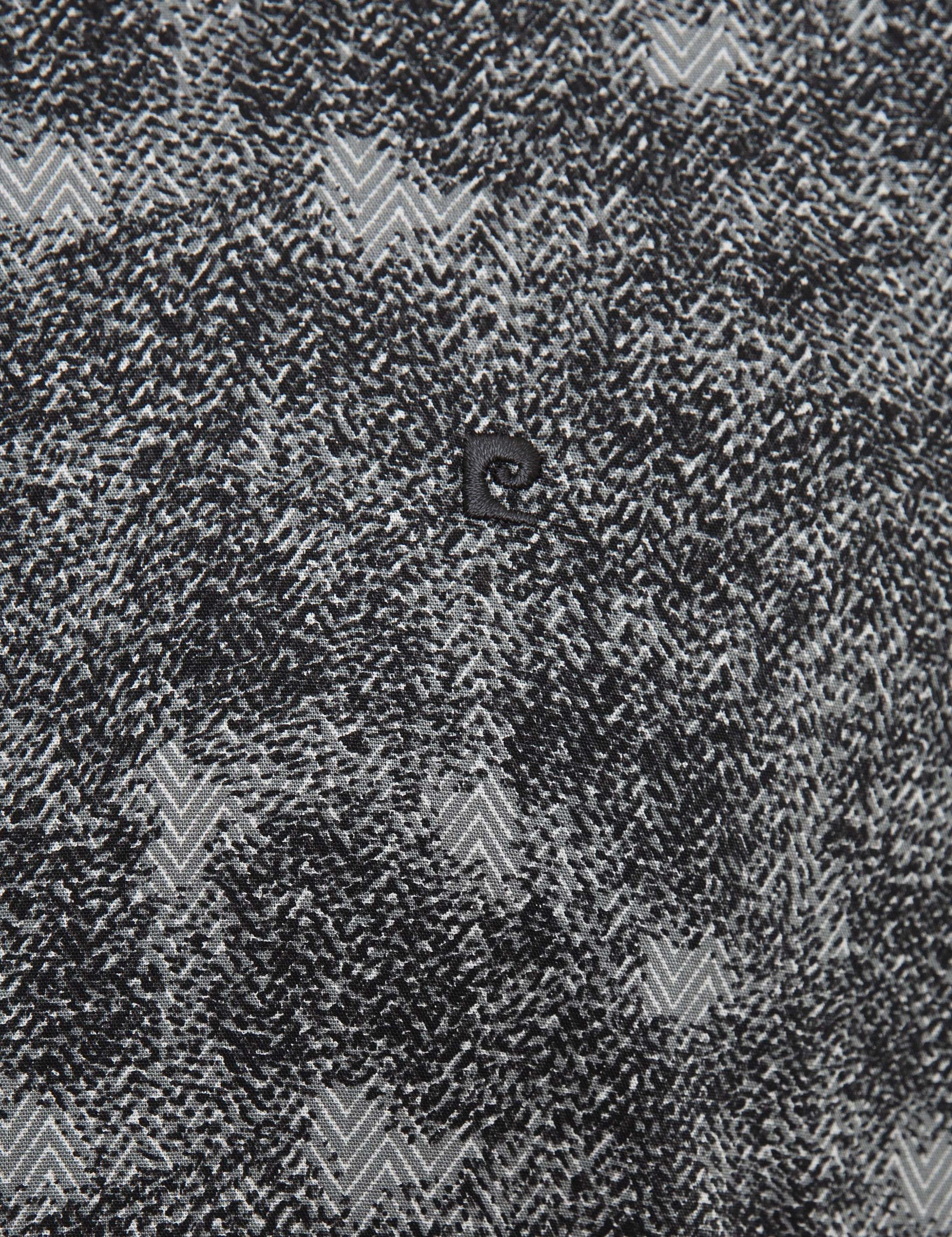 Siyah Slim Fit Uzun Kollu Gömlek