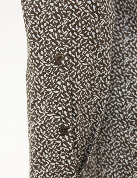 Kahverengi Slim Fit Uzun Kollu Gömlek - 50209589017