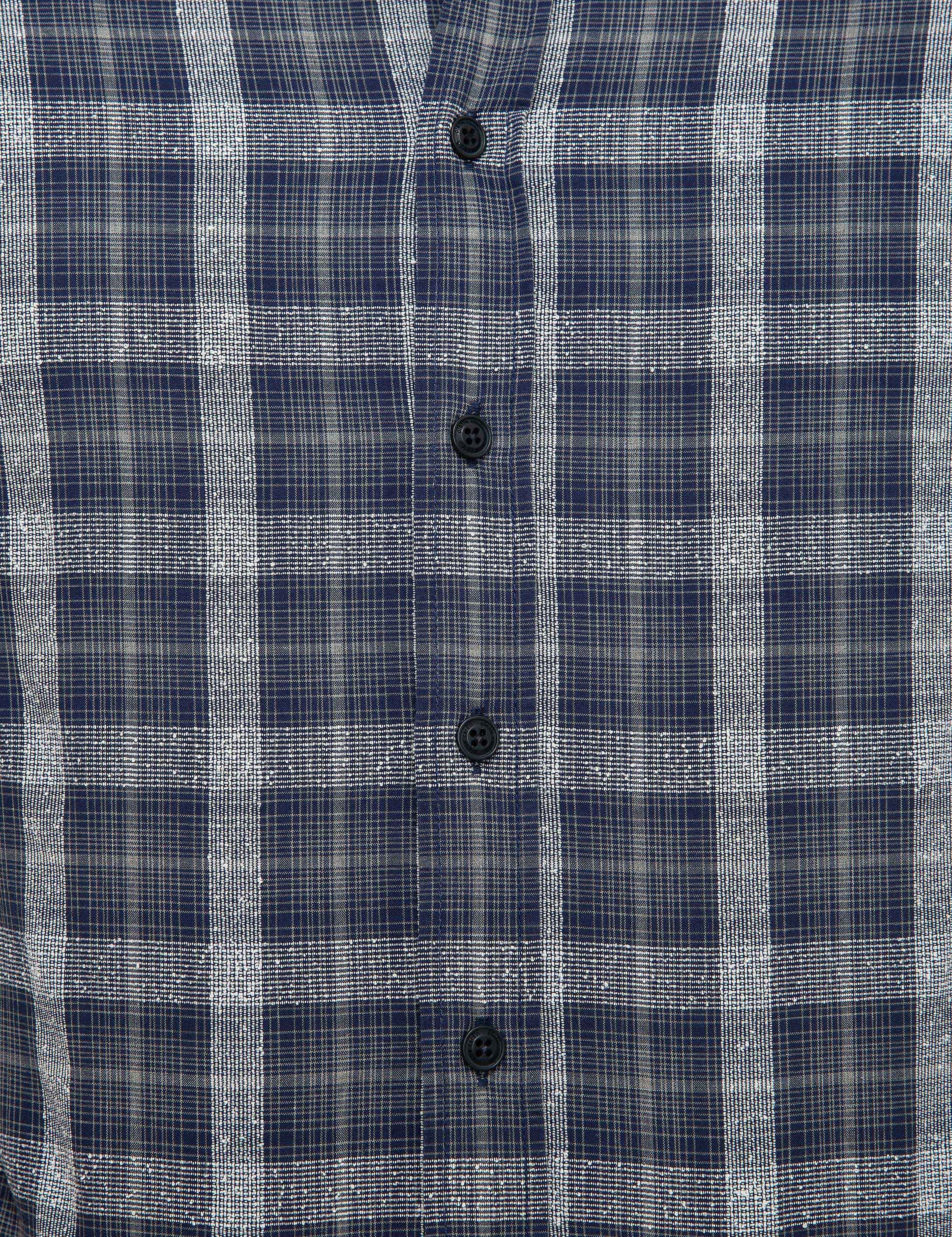 Lacivert Slim Fit Gömlek - Image 5