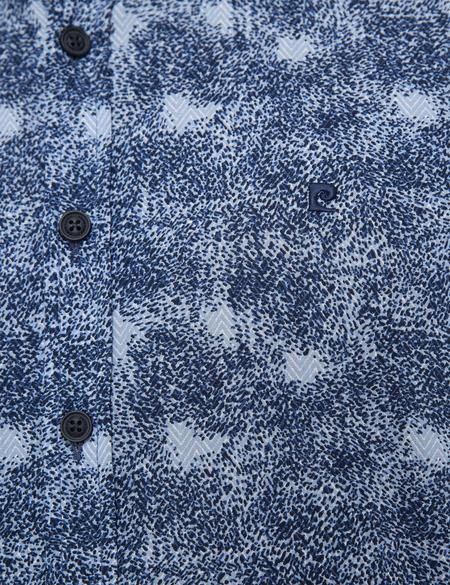 Lacivert Slim Fit Uzun Kollu Gömlek - 50209563010