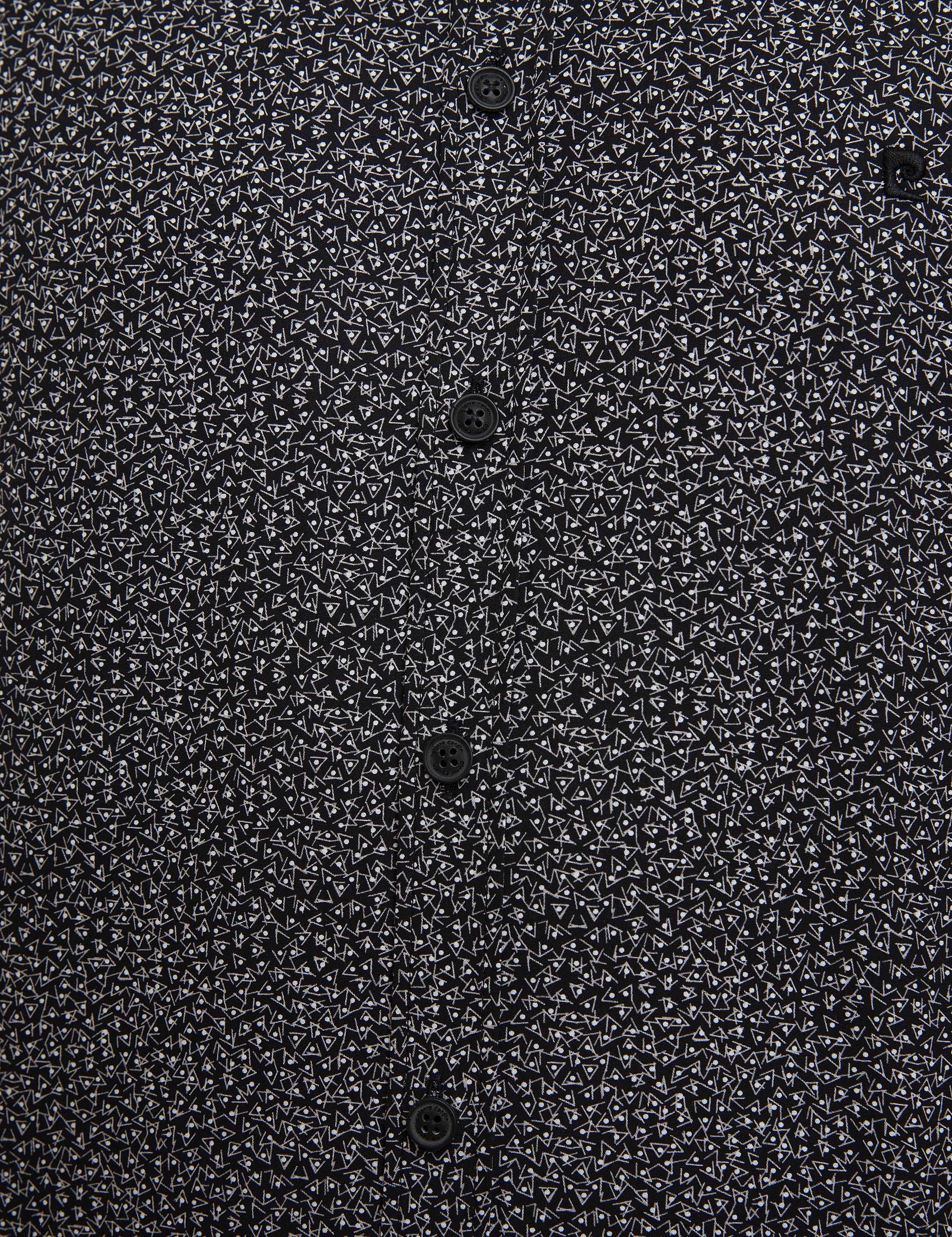 Siyah Slim Fit Gömlek - Image 6