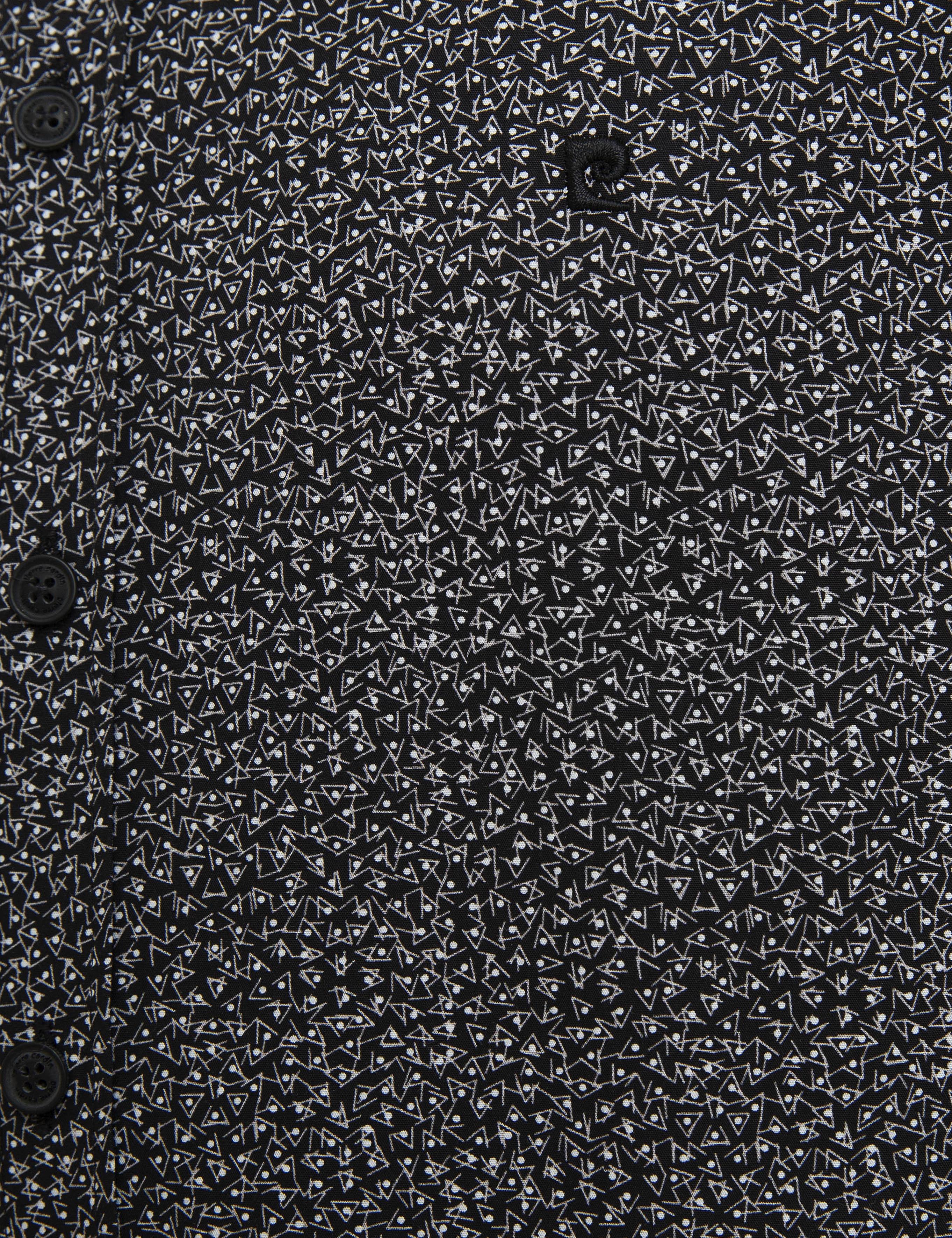 Siyah Slim Fit Gömlek