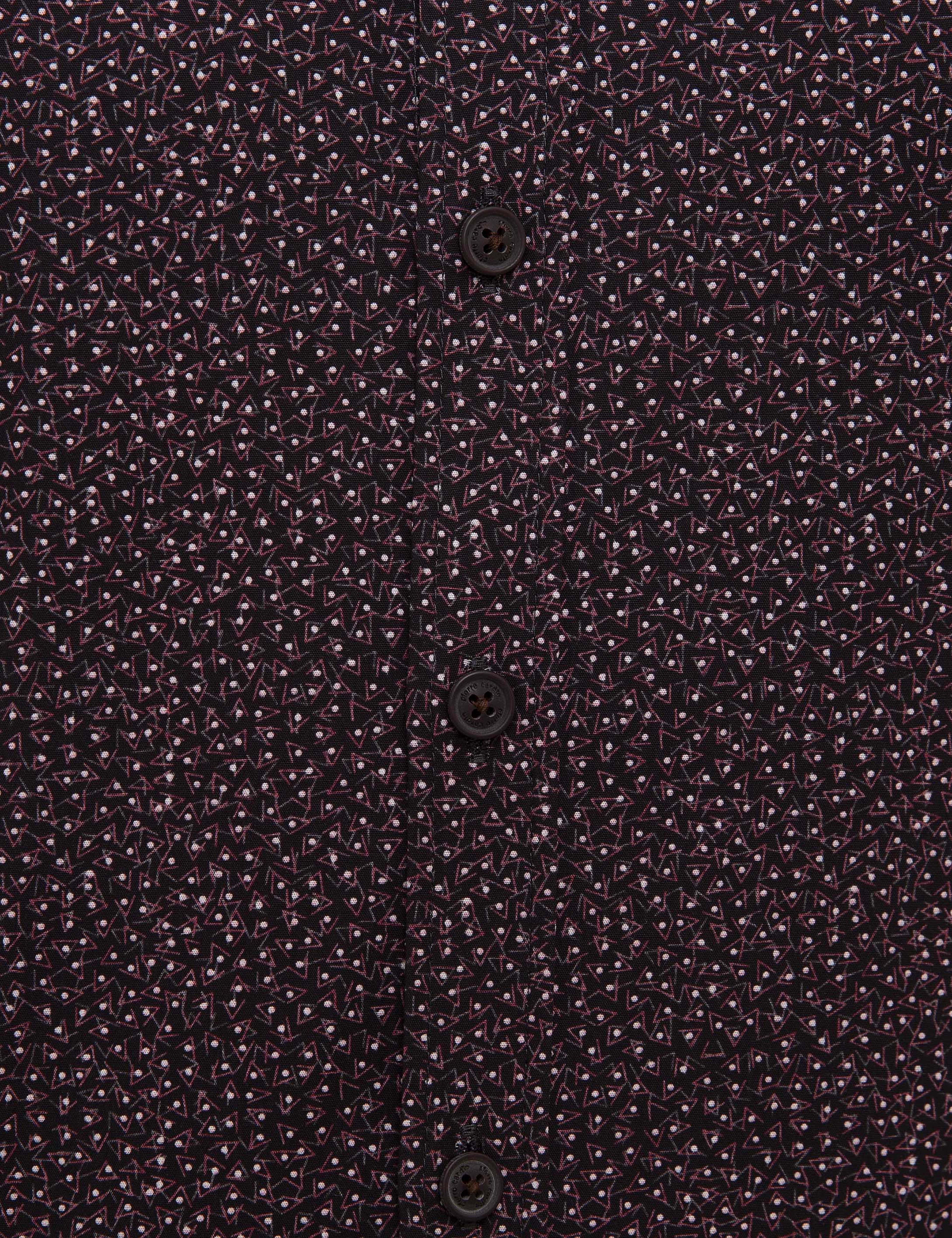 Bordo Slim Fit Uzun Kollu Gömlek - Image 6