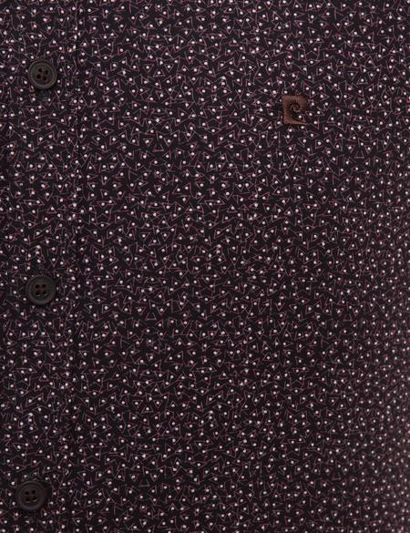 Bordo Slim Fit Uzun Kollu Gömlek - 50209608001