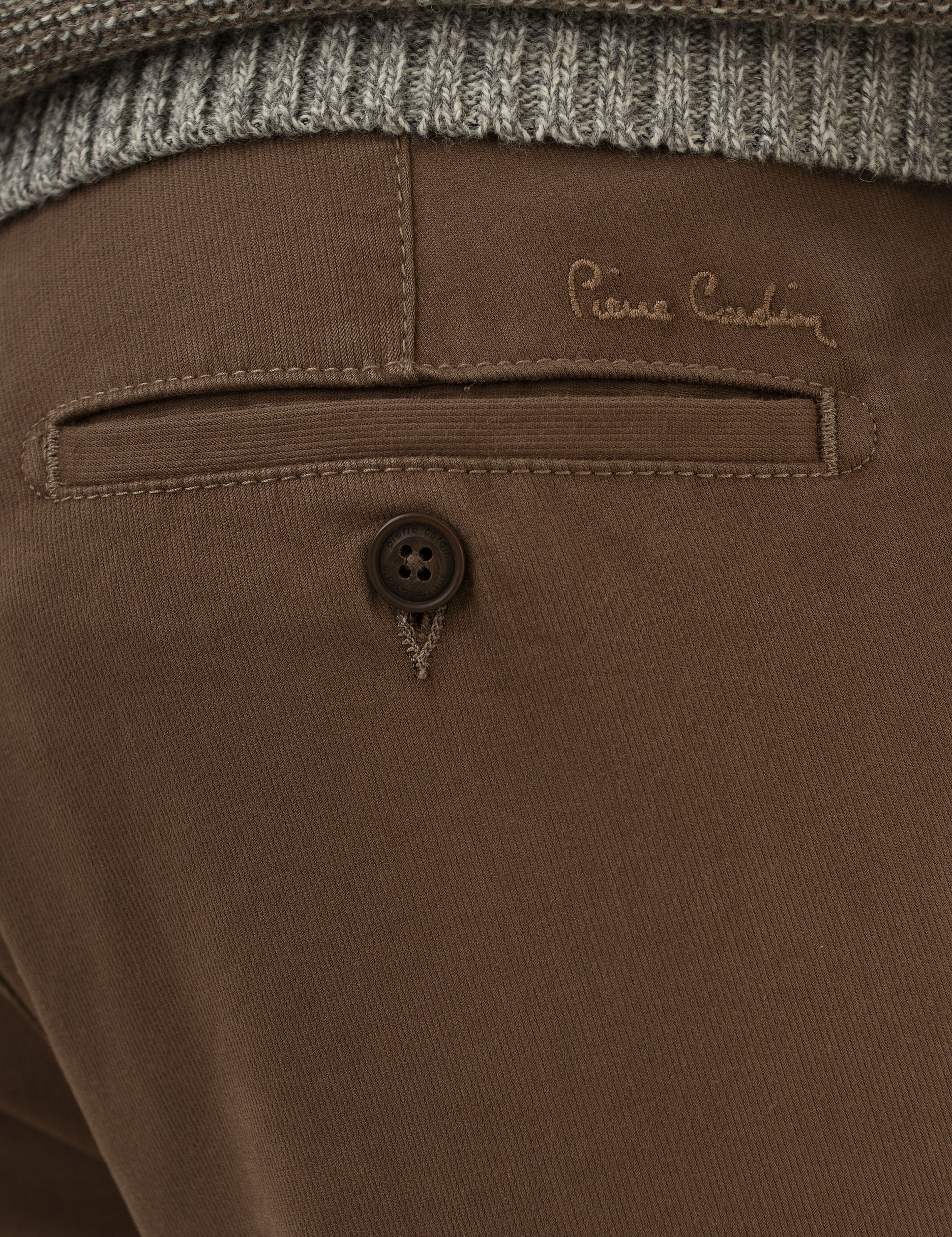 Camel Slim Fit Kanvas Pantolon - Image 4