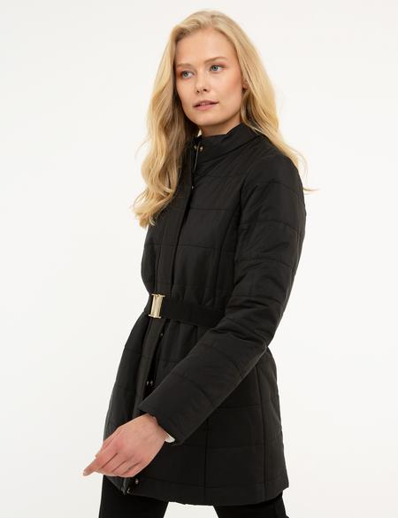 Siyah Kaşe Mont - 50210252008