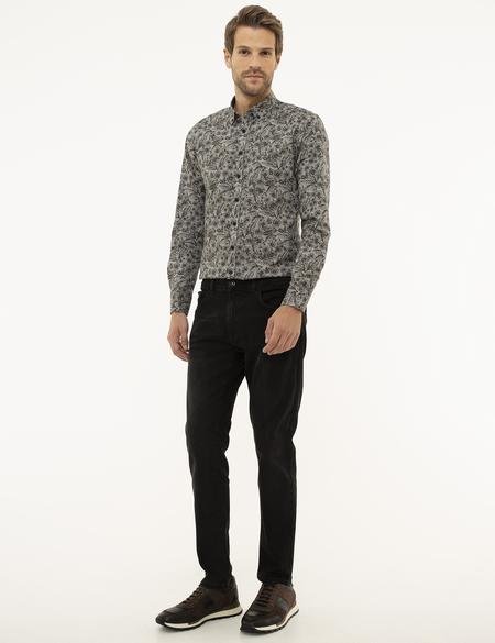 Antrasit Real Slim Fit Denim Pantolon - 50211303022