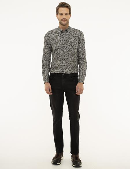 Antrasit Real Slim Fit Denim Pantolon - 50211303022