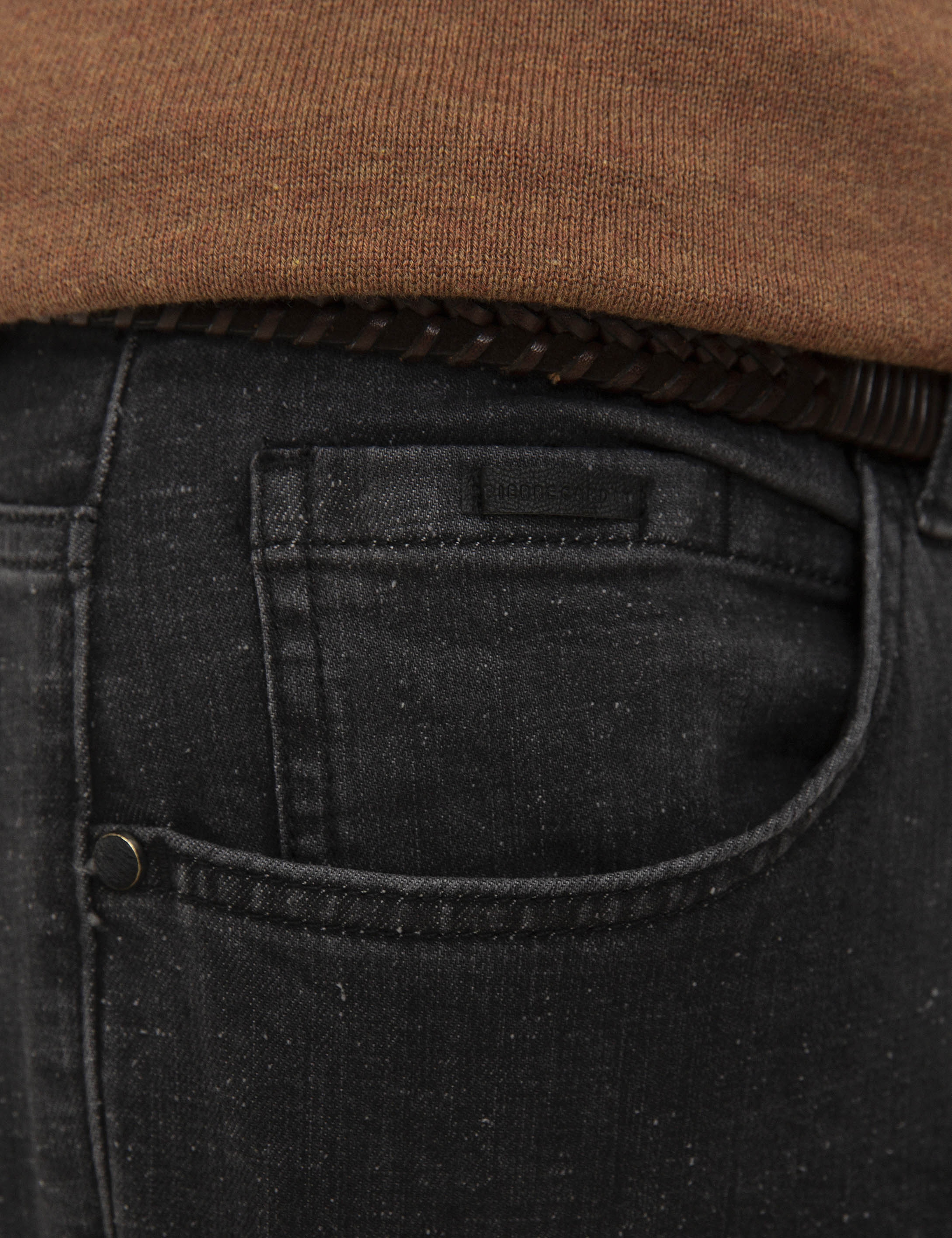 Füme Slim Fit Denim Pantolon - Image 4