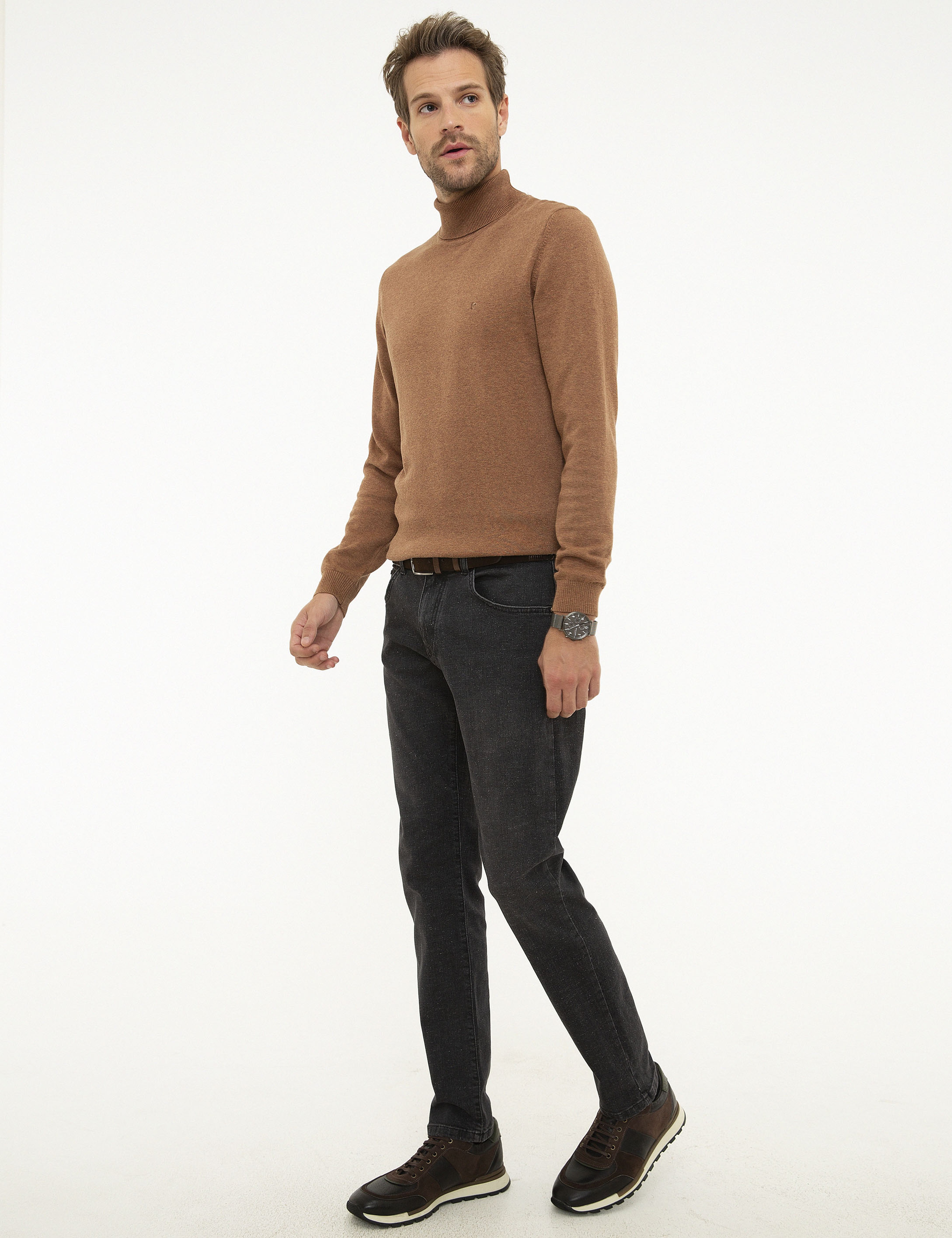 Füme Slim Fit Denim Pantolon