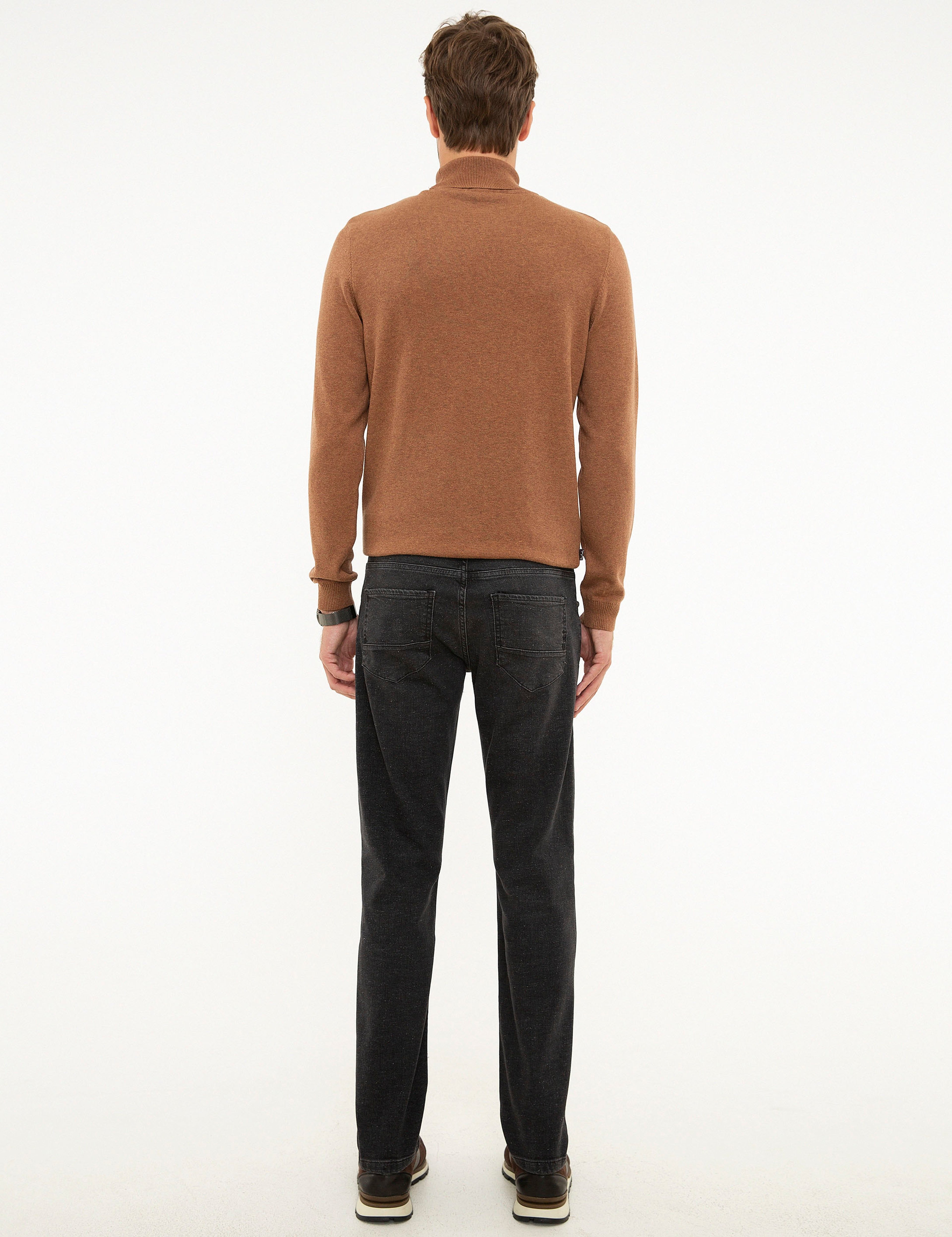 Füme Slim Fit Denim Pantolon - Image 3