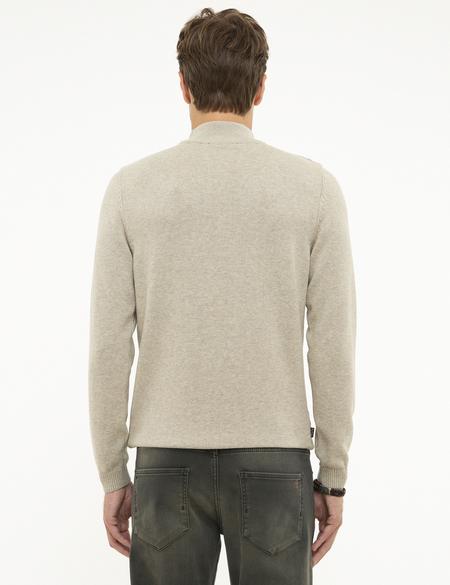 Kum Melanj Slim Fit Triko Kazak - 50209946024