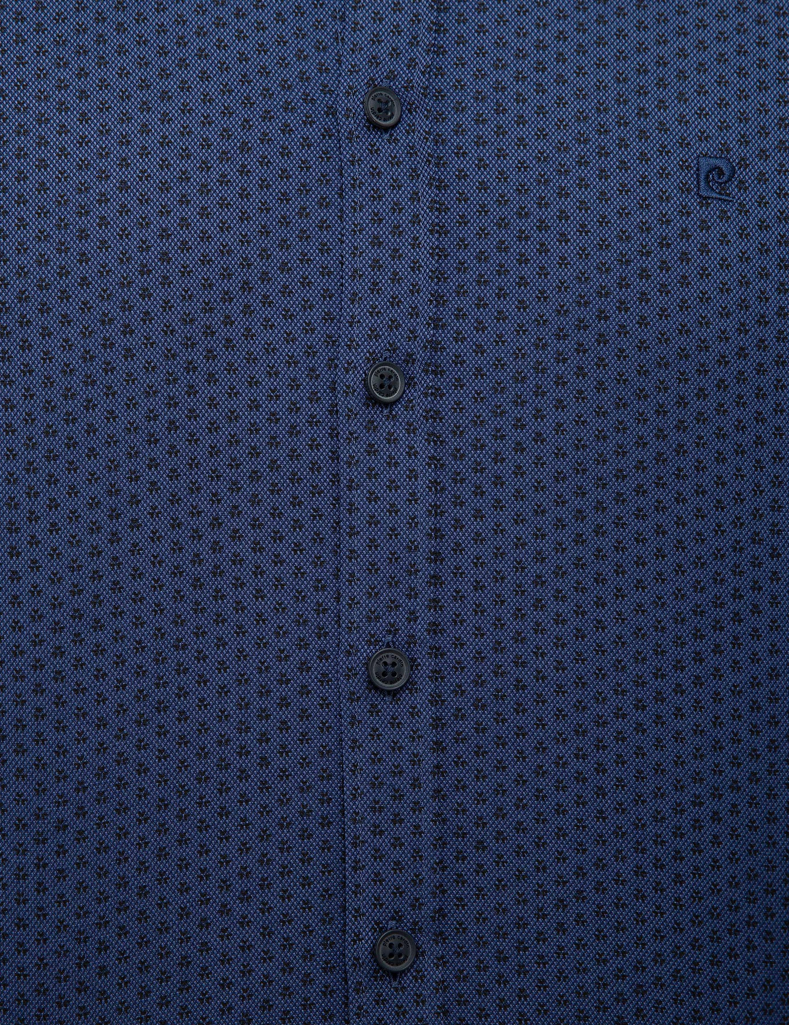 Lacivert Slim Fit Gömlek