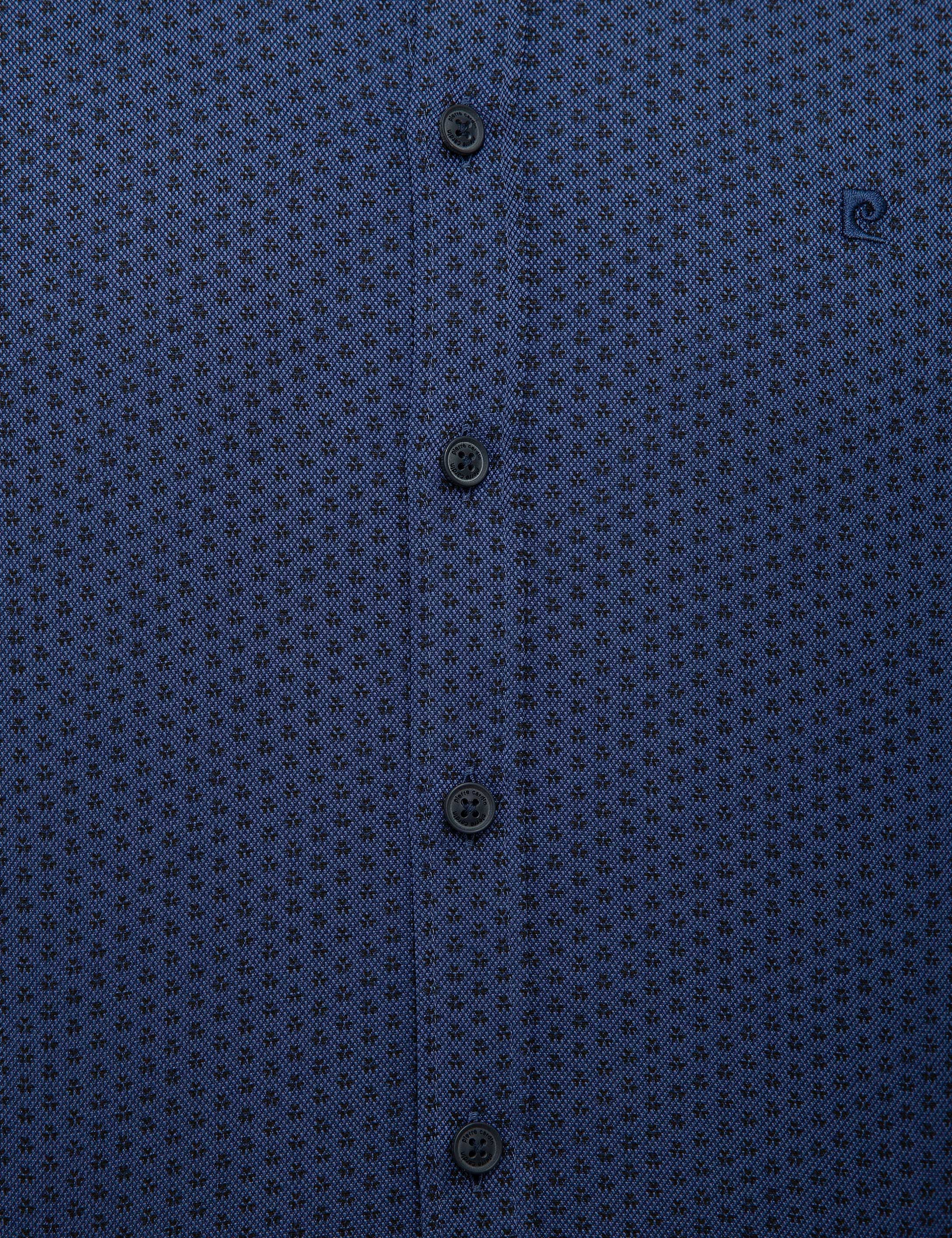 Lacivert Slim Fit Gömlek