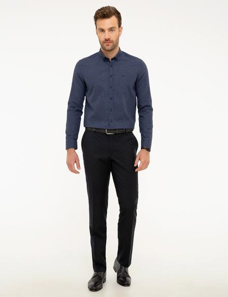 Lacivert Slim Fit Gömlek - 50209654005
