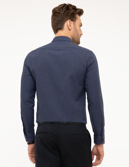Lacivert Slim Fit Gömlek - 50209654005