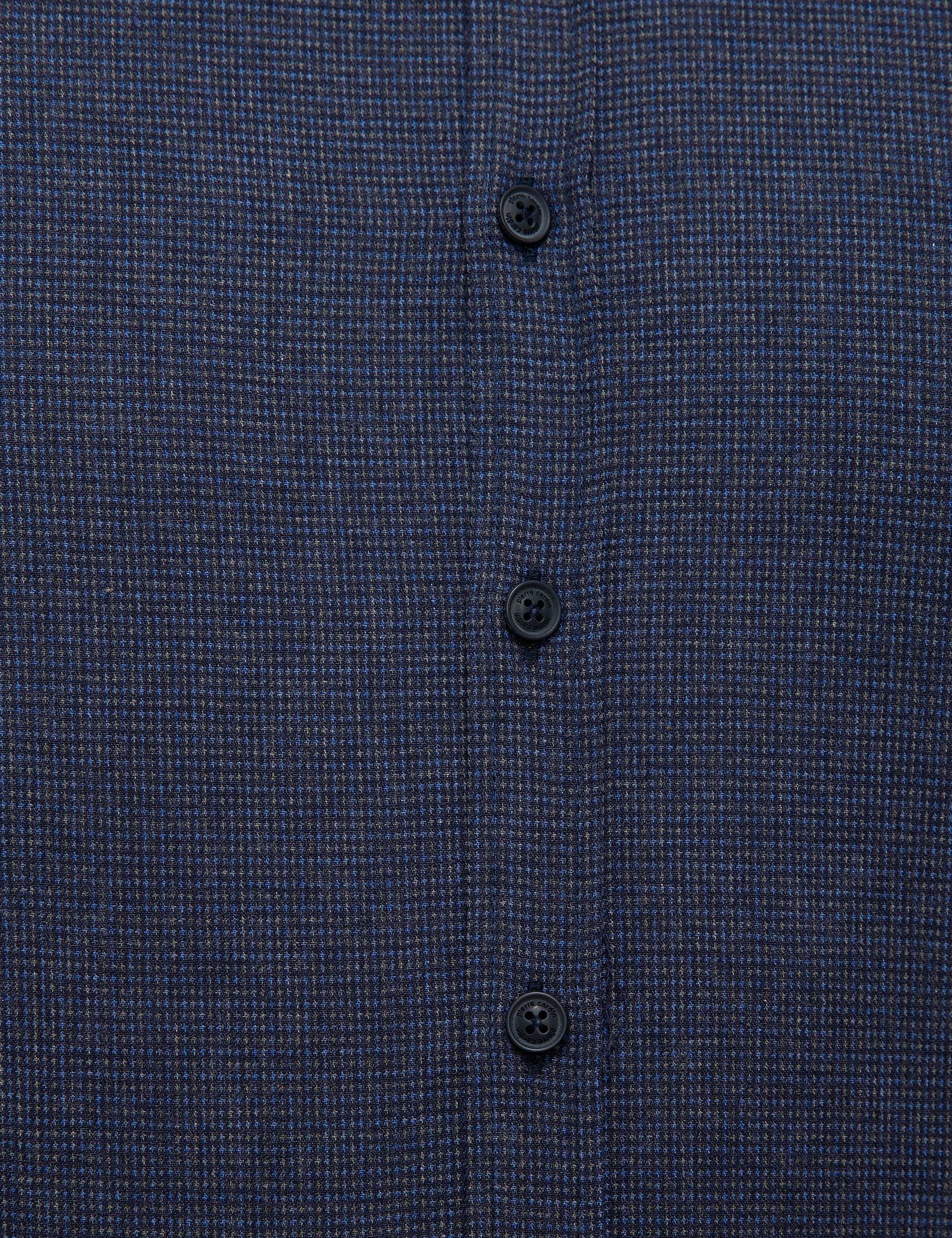 Lacivert Slim Fit Gömlek