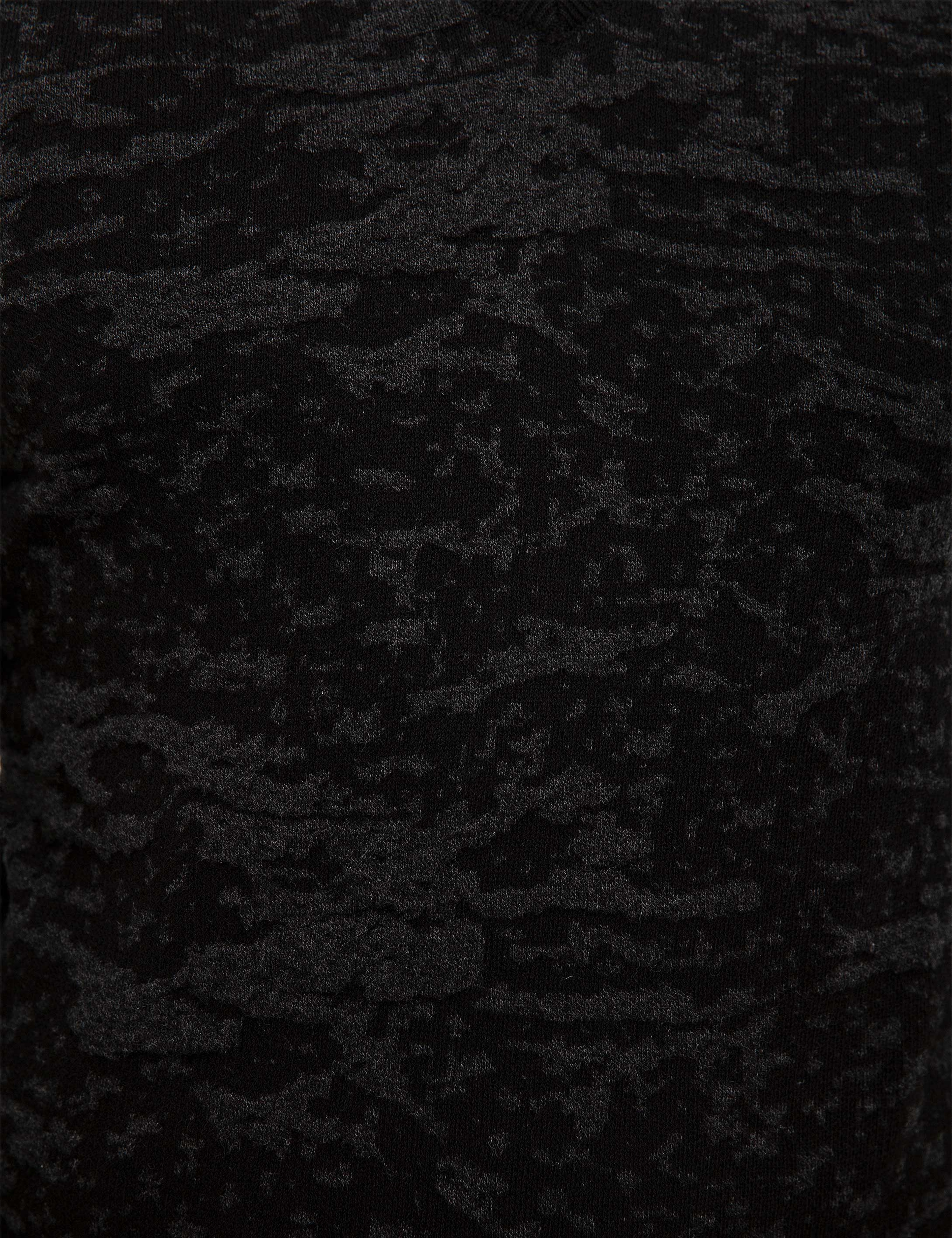 Siyah Slim Fit Kazak - Image 6