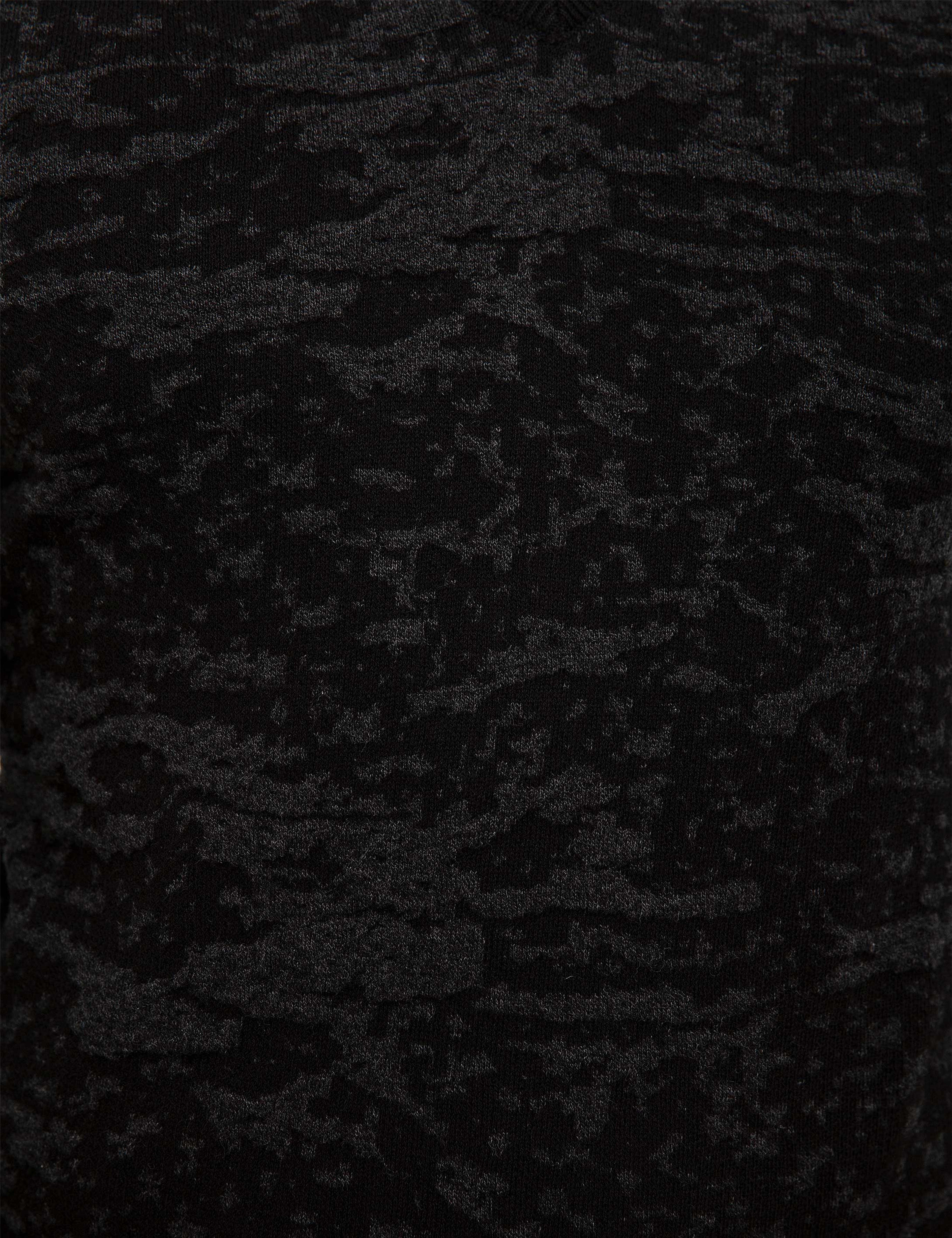 Siyah Slim Fit Kazak