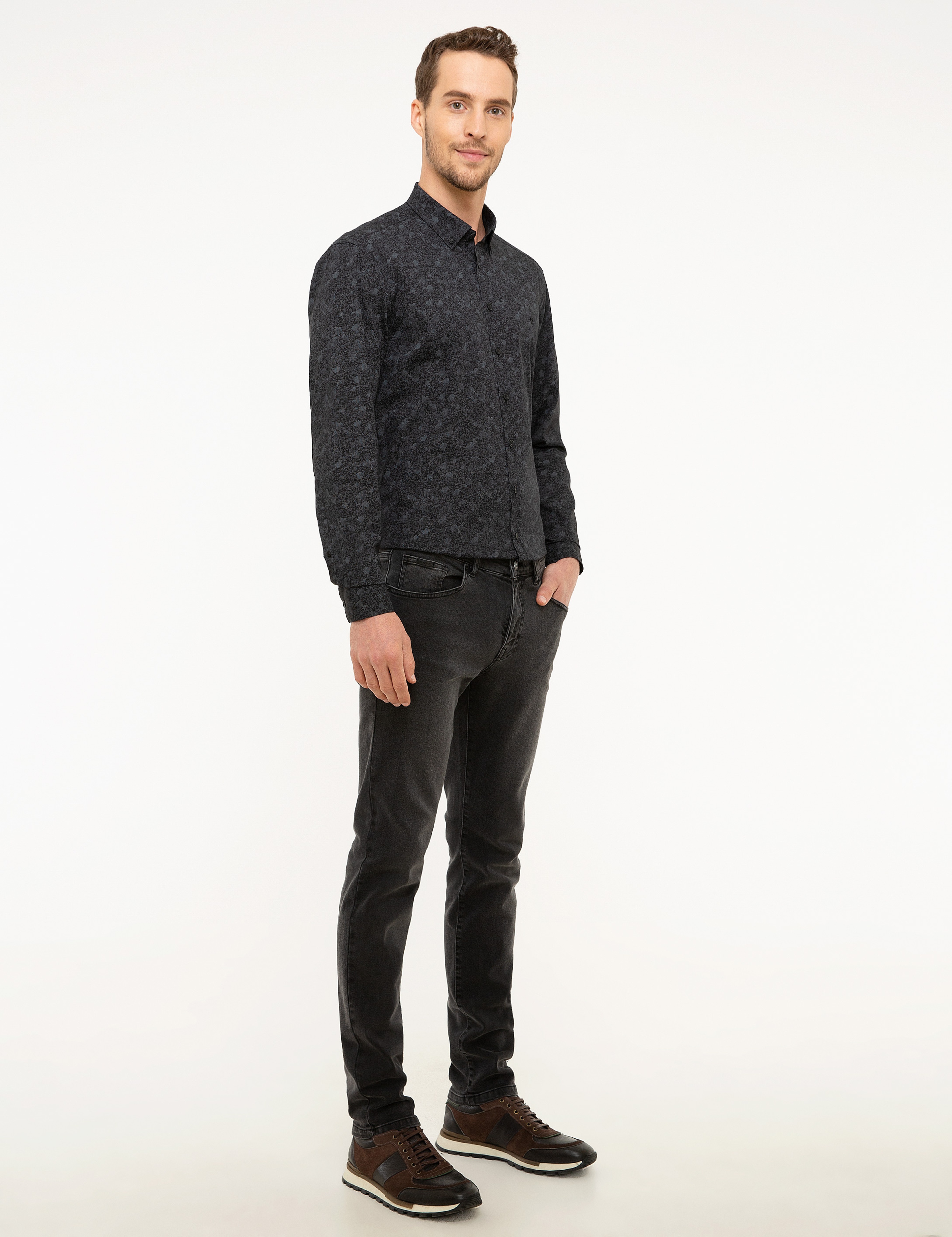 Füme Denim Pantolon - Image 2