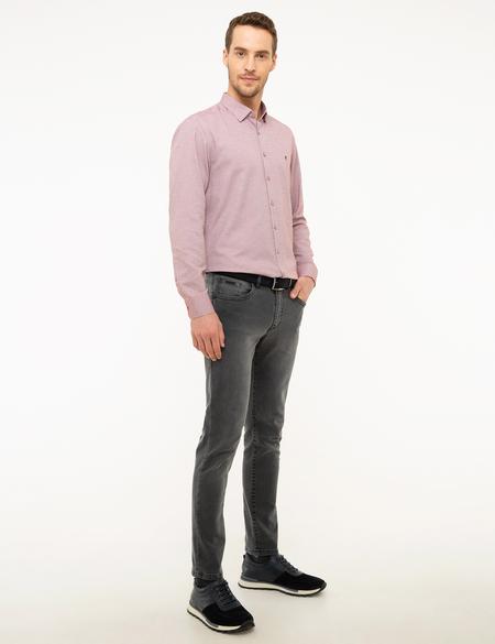 Gri Slim Fit Denim Pantolon - 50211316033