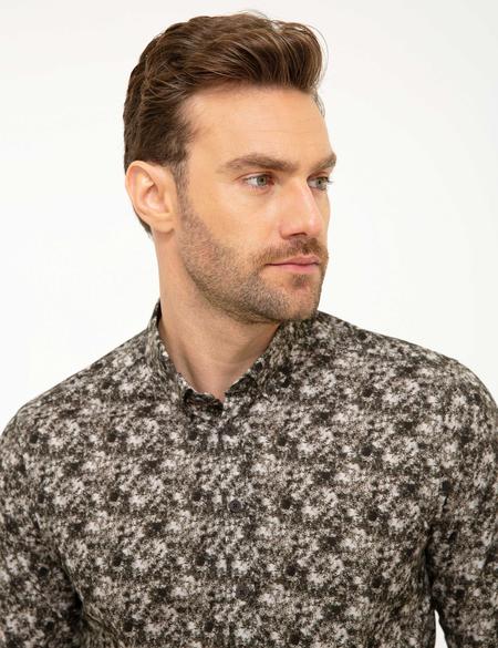 Yeşil Slim Fit Gömlek - 50209321031