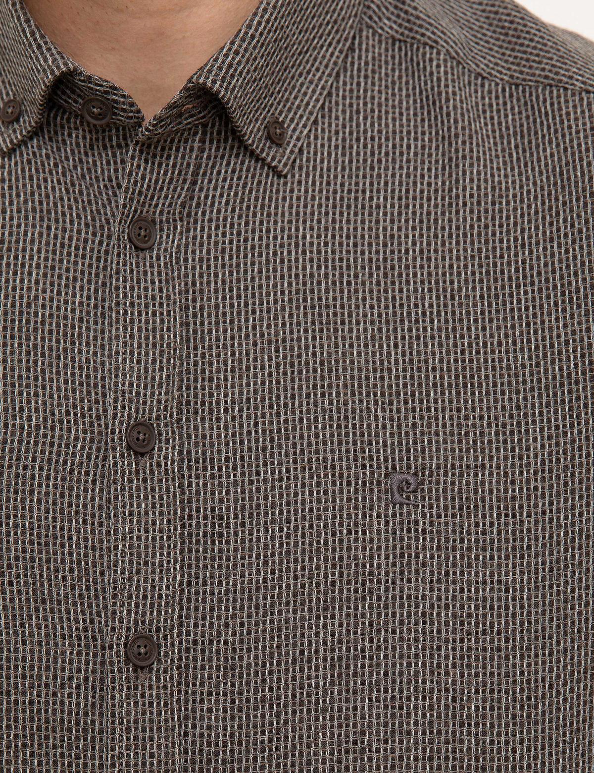 Kahverengi Slim Fit Gömlek - 50209600022