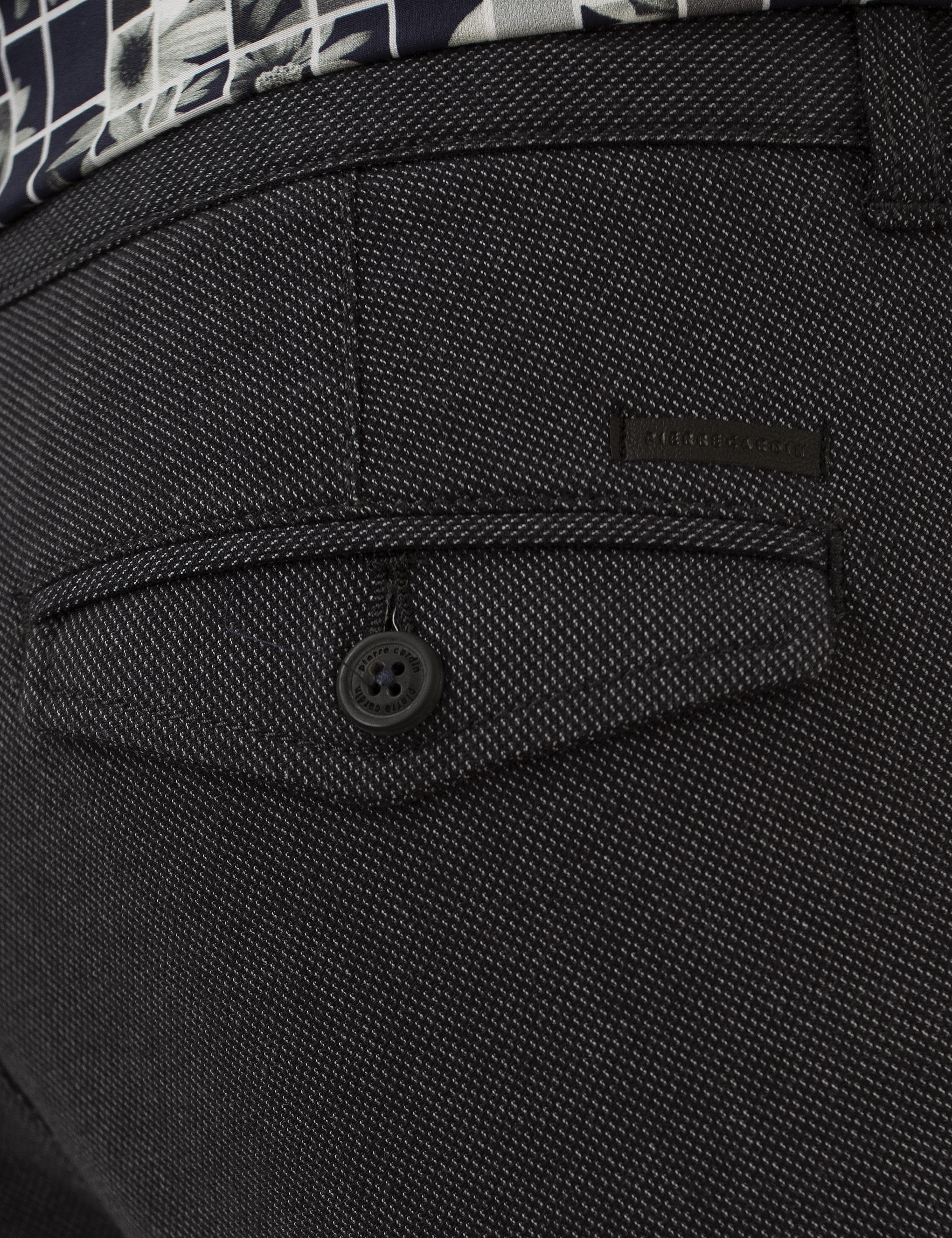 Antrasit Gri Slim Fit Chino Pantolon - Image 4