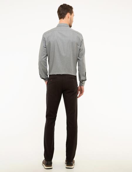 Kahverengi Slim Fit Chino Pantolon - 50209006055