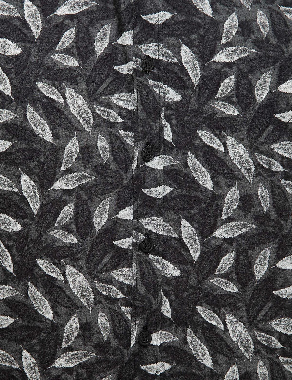 Siyah Slim Fit Uzun Kollu Gömlek - 50209263001