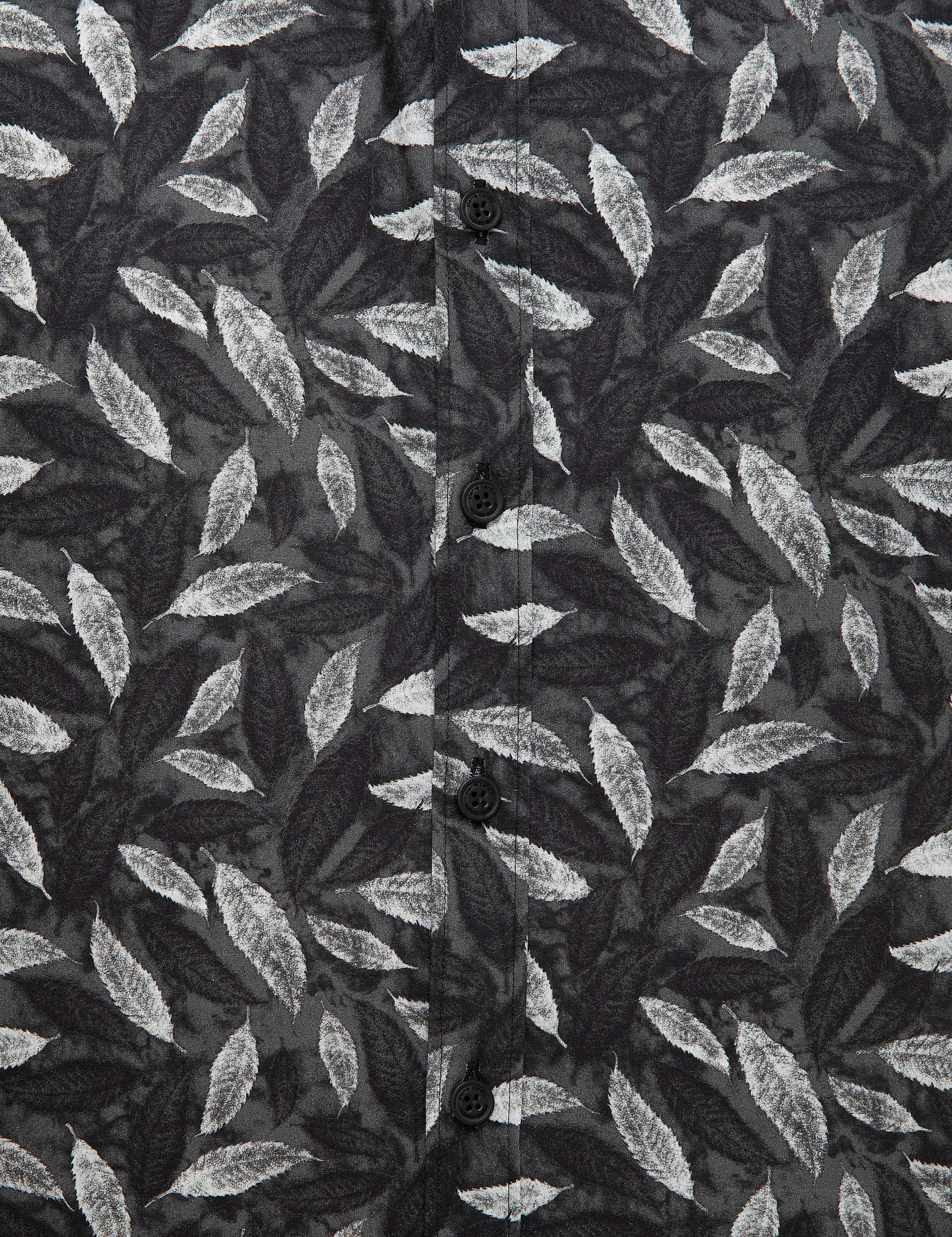 Siyah Slim Fit Uzun Kollu Gömlek