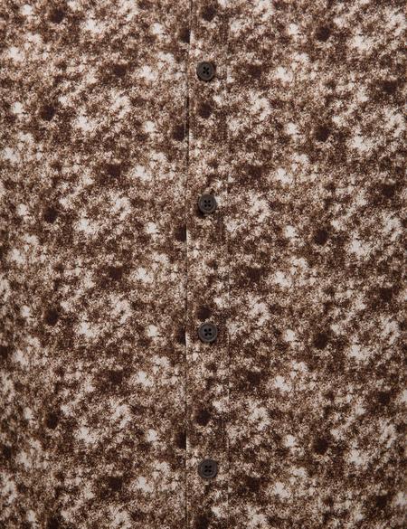 Kahverengi Slim Fit Uzun Kollu Gömlek - 50209321025