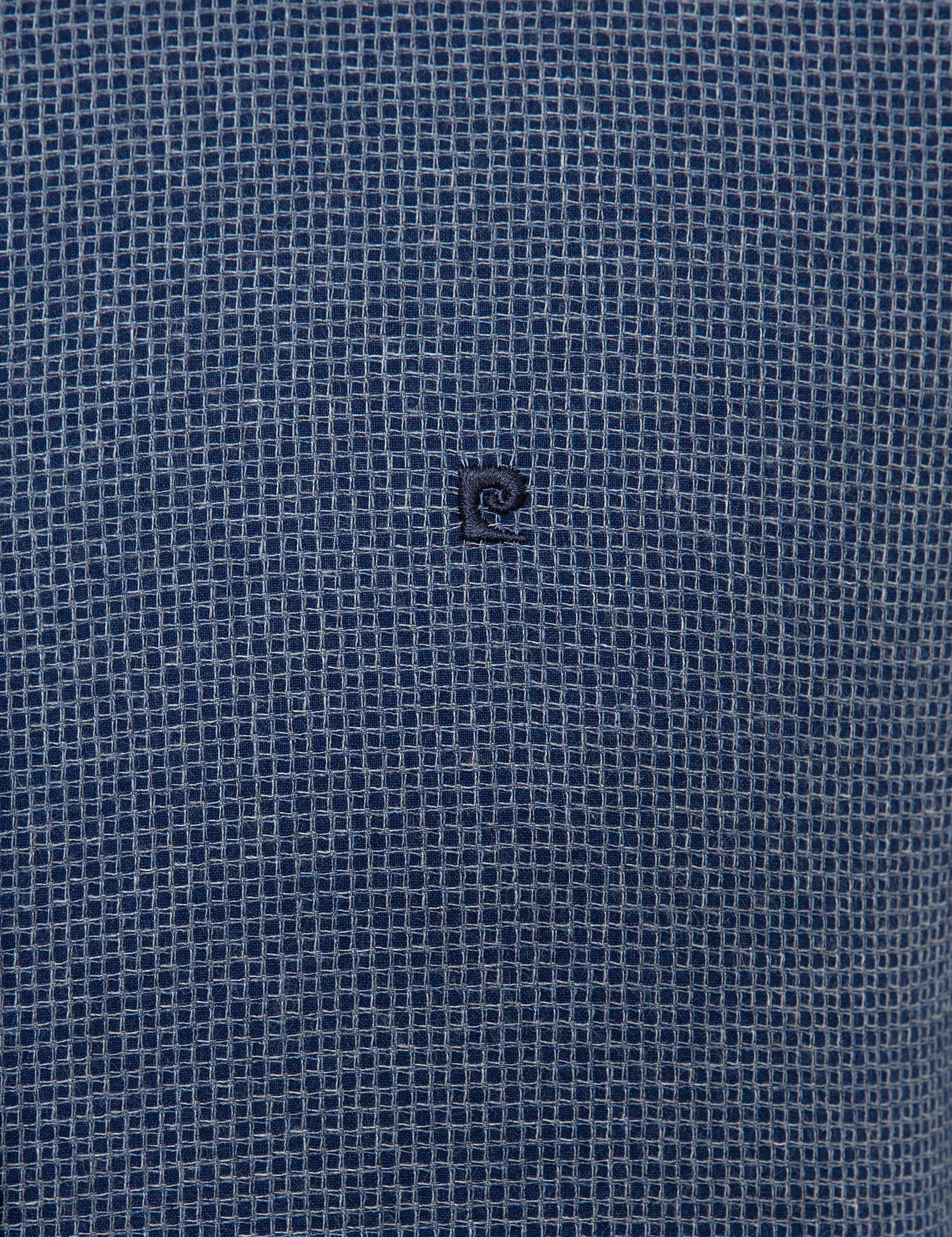 Lacivert Slim Fit Gömlek - Image 5