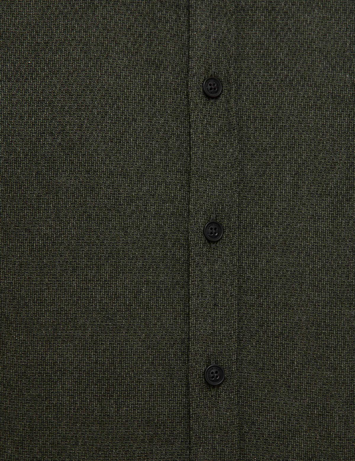 Yeşil Slim Fit Gömlek - 50209638019