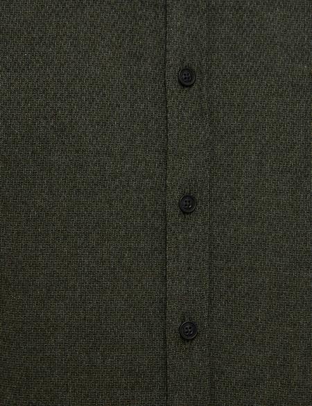 Yeşil Slim Fit Gömlek - 50209638019