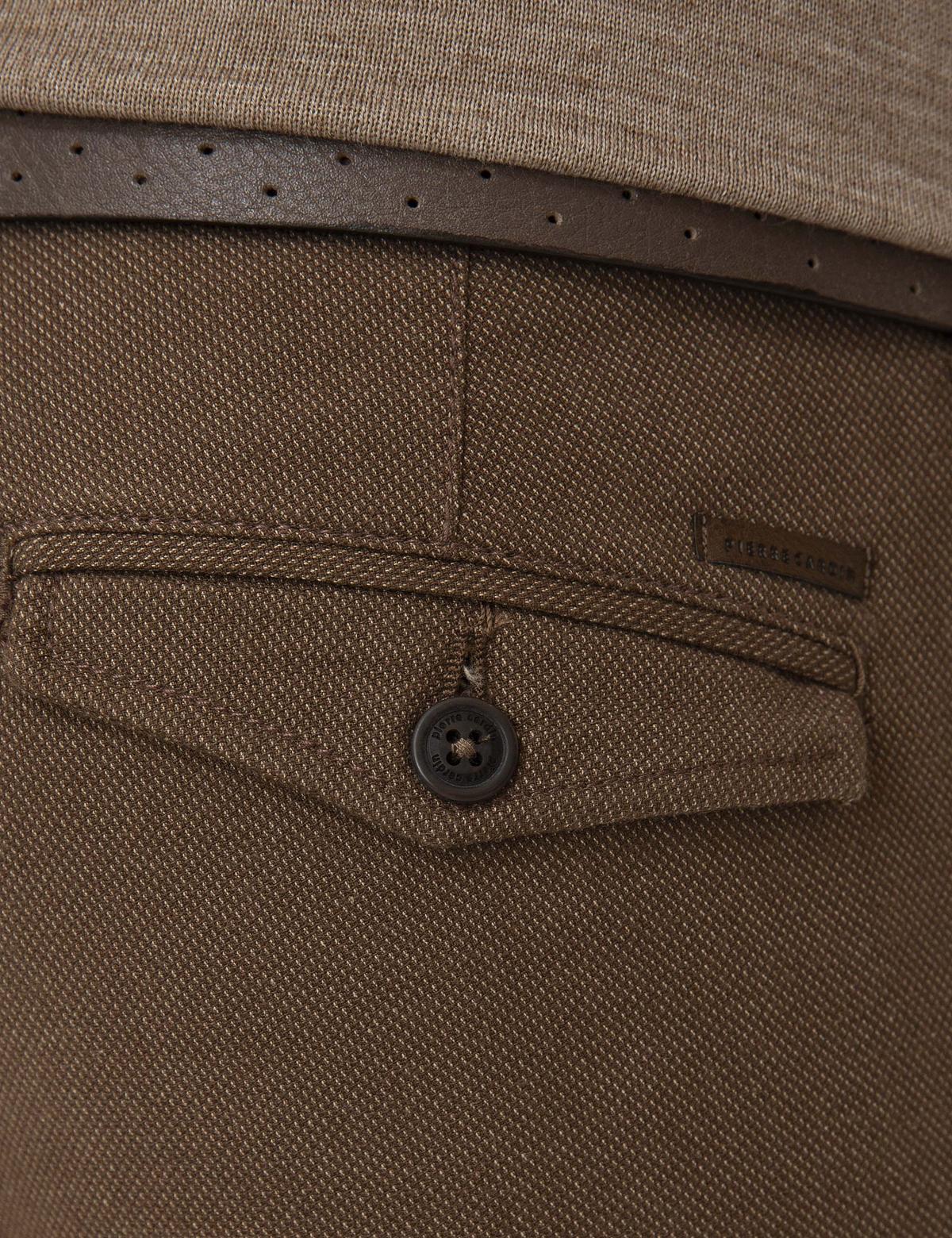 Açık Kahverengi Slim Fit Kanvas Pantolon - 50209763043