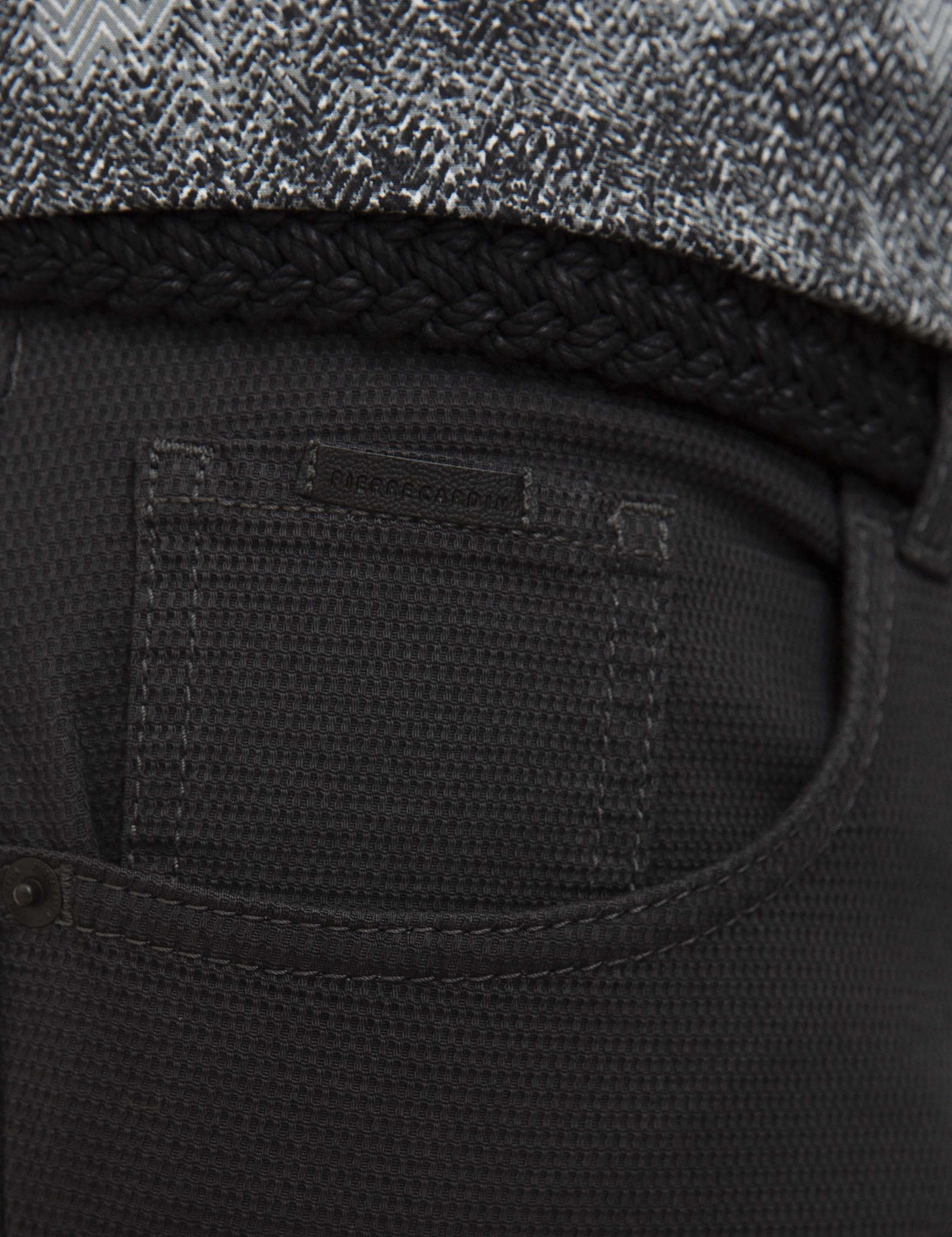 Antrasit Slim Fit Kanvas Pantolon