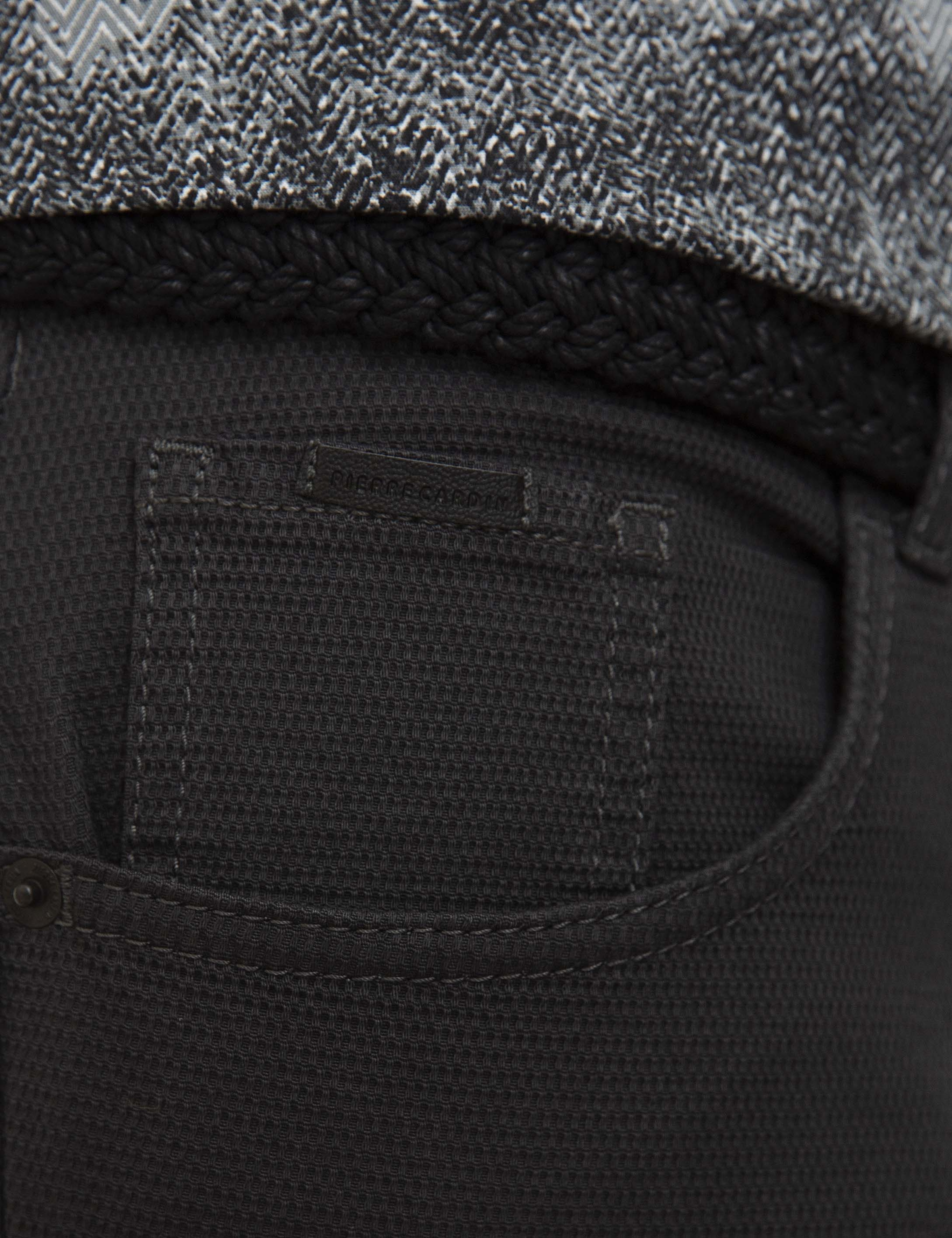 Antrasit Slim Fit Kanvas Pantolon