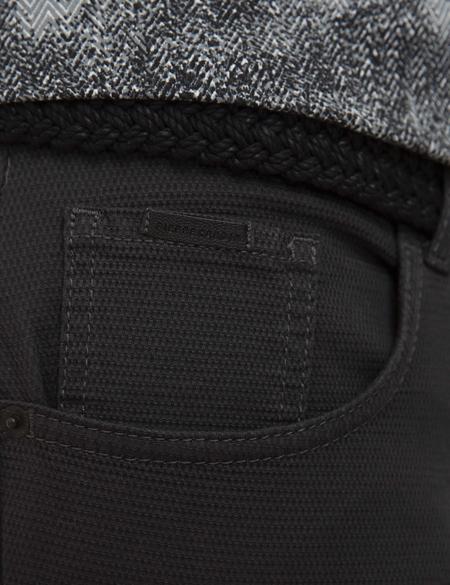 Antrasit Slim Fit Kanvas Pantolon - 50209769045