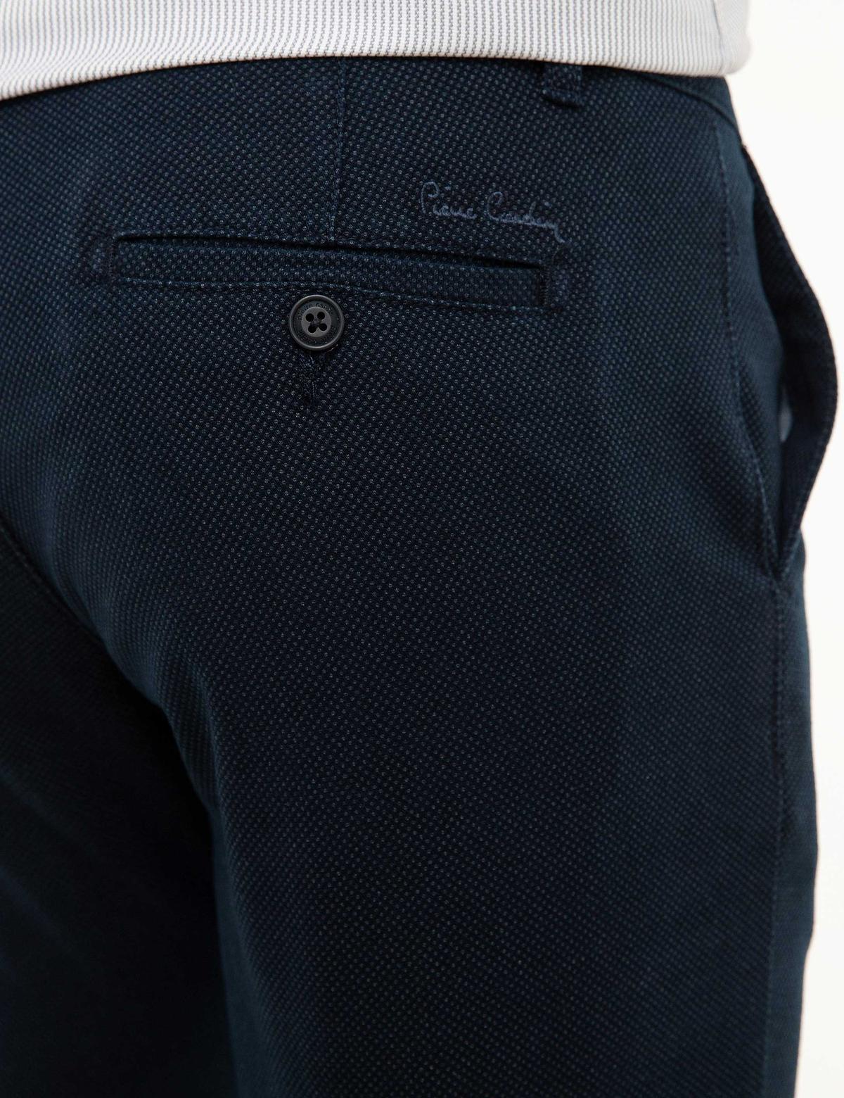 Lacivert Slim Fit Kanvas Pantolon - 50210072063