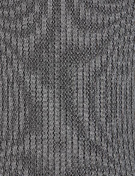 Gri Slim Fit V Yaka Kazak - 50210380017