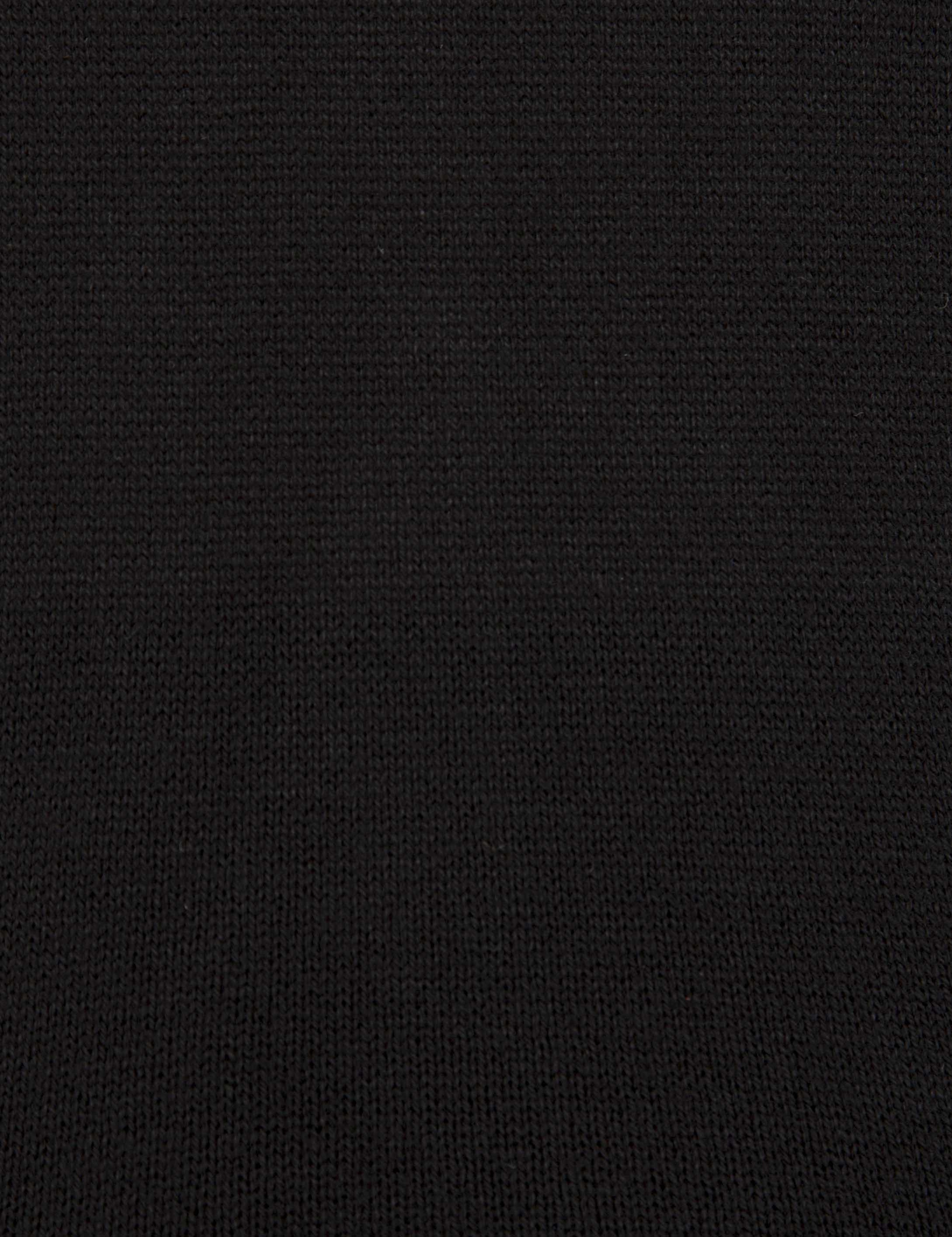 Siyah Slim Fit Kazak - Image 6